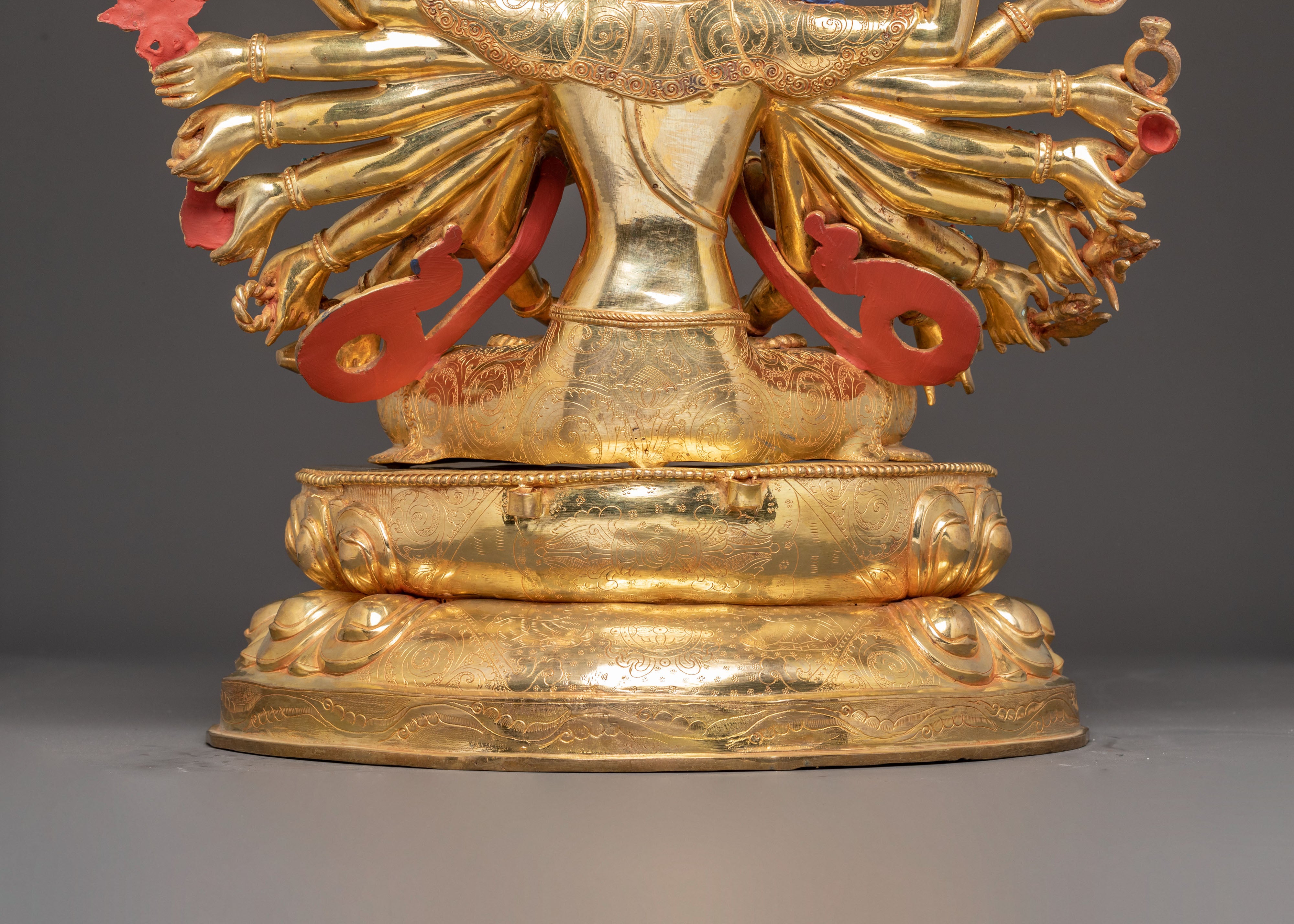 Magnificent Chundi Golden Statue | Embodiment of Purification and Power