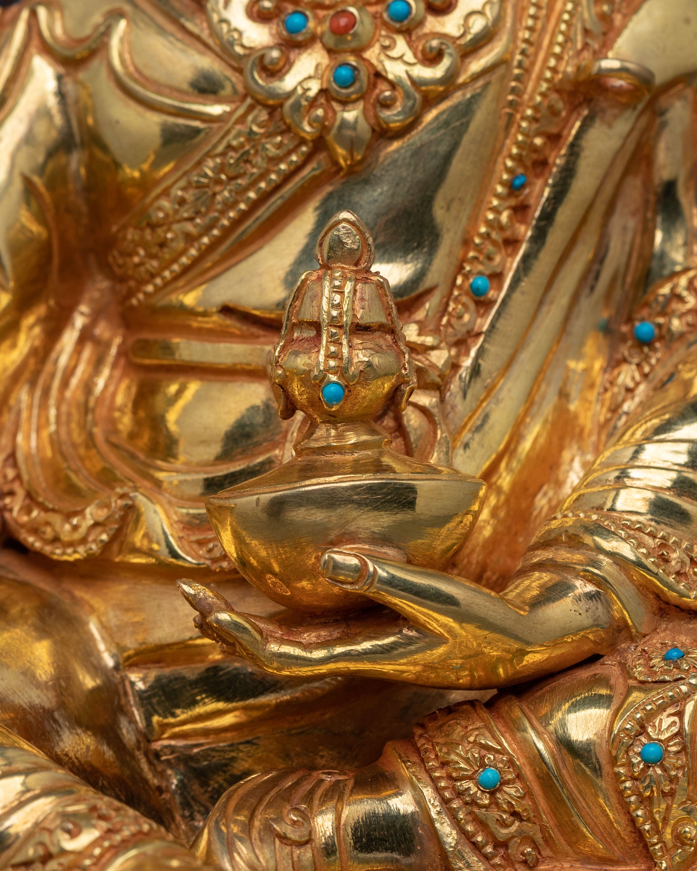 Guru Rinpoche Statue | Tibetan Buddhist Shrine