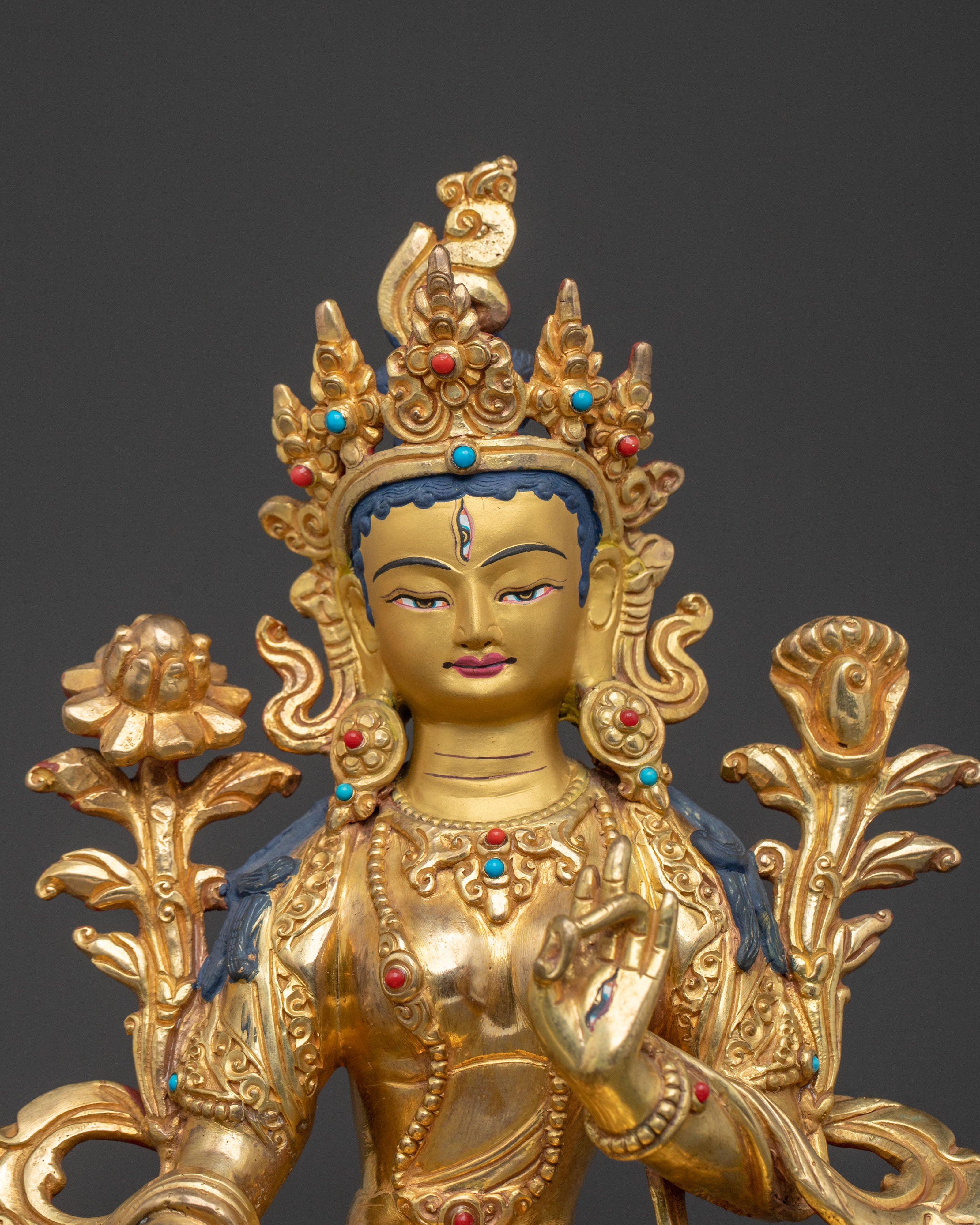 Sacred White Tara Statue | Goddess of Longevity