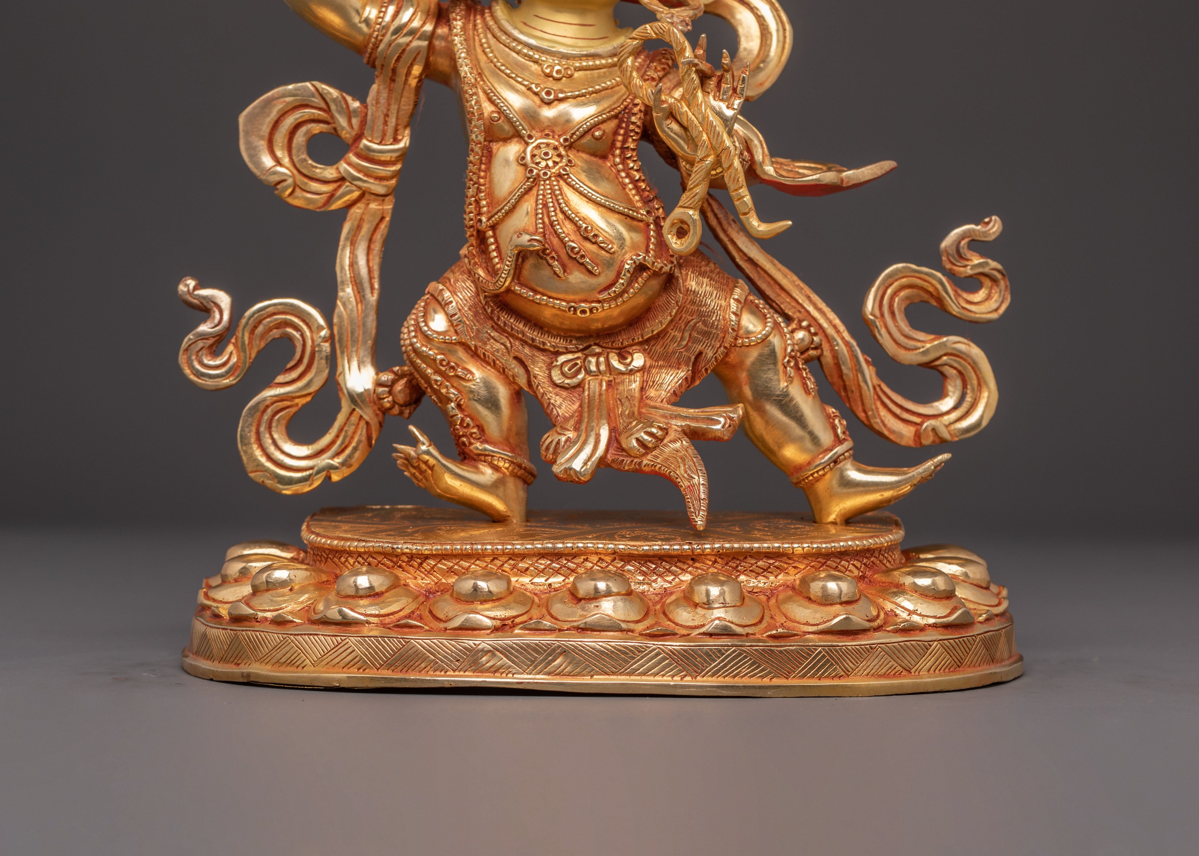 Handmade Vajrapani Statue: Bodhisattva of Protection