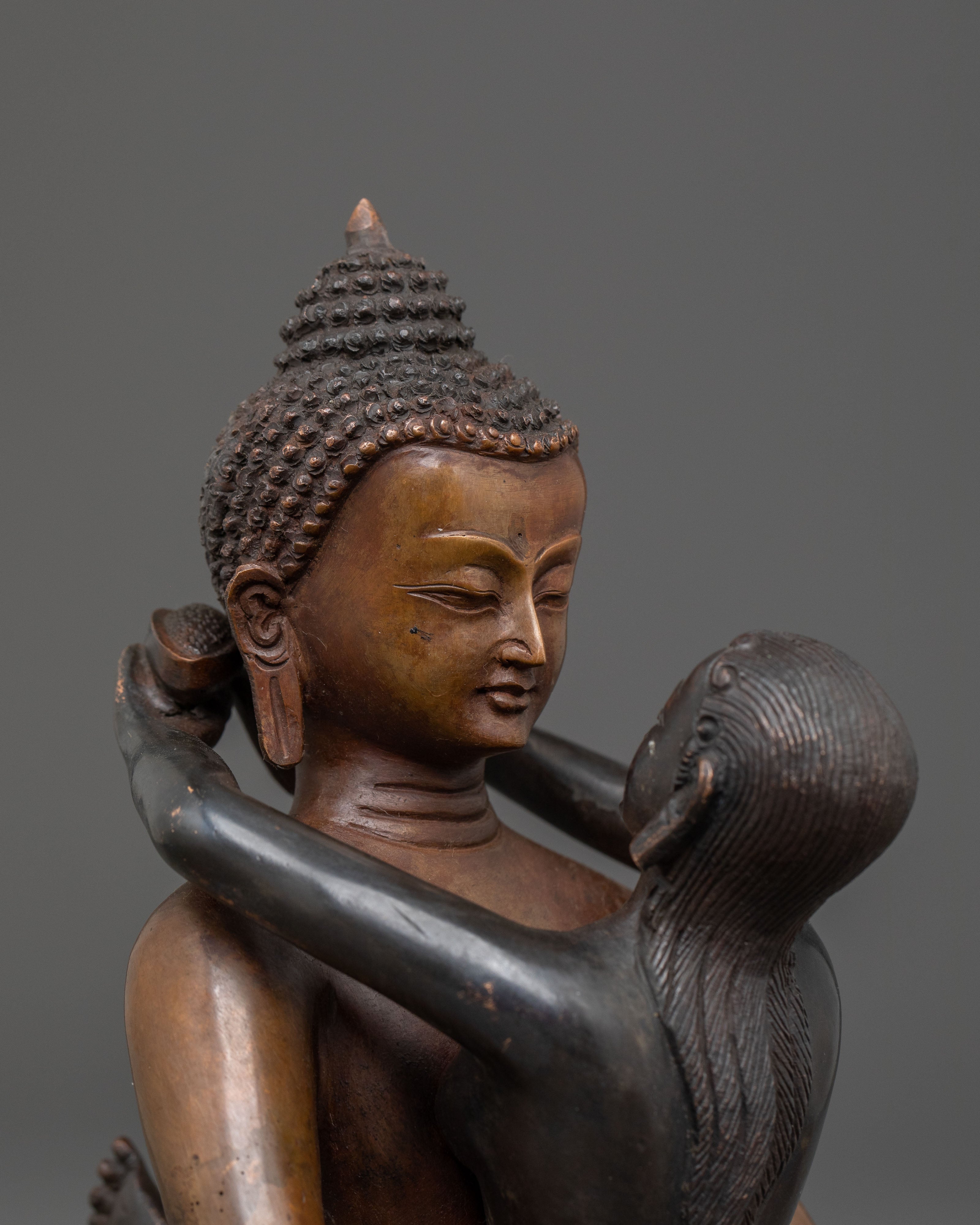 Samantabhadra Statue with Consort | Meditational Icon