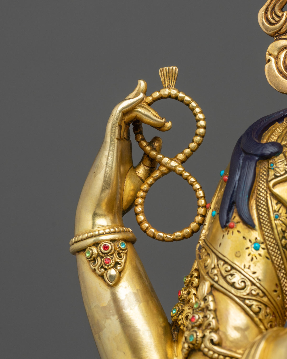 Himalayan Figurine of Chenrezig | Embodiment of Infinite Compassion