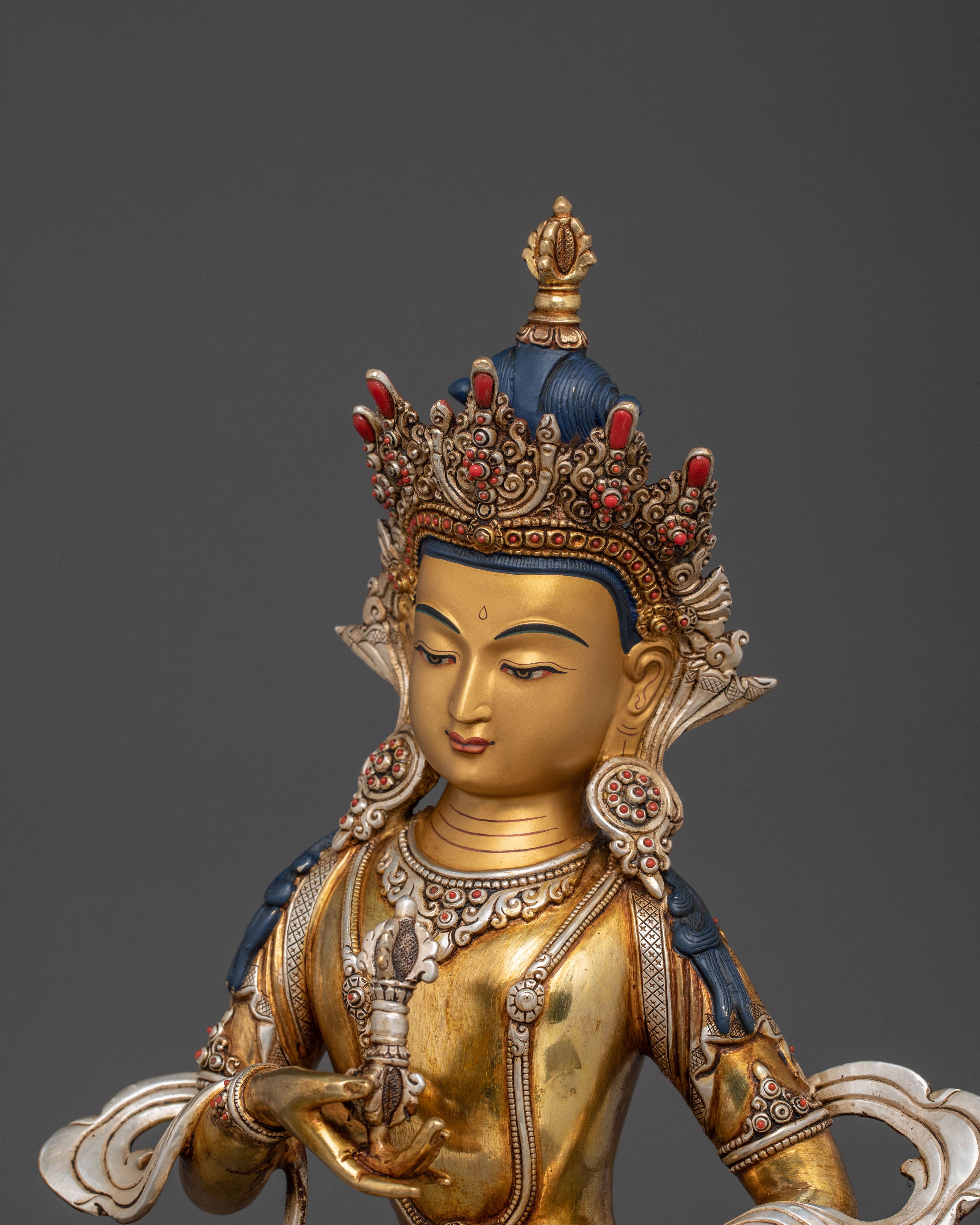 Handmade Vajrasattva Sculpture | Purification Deity