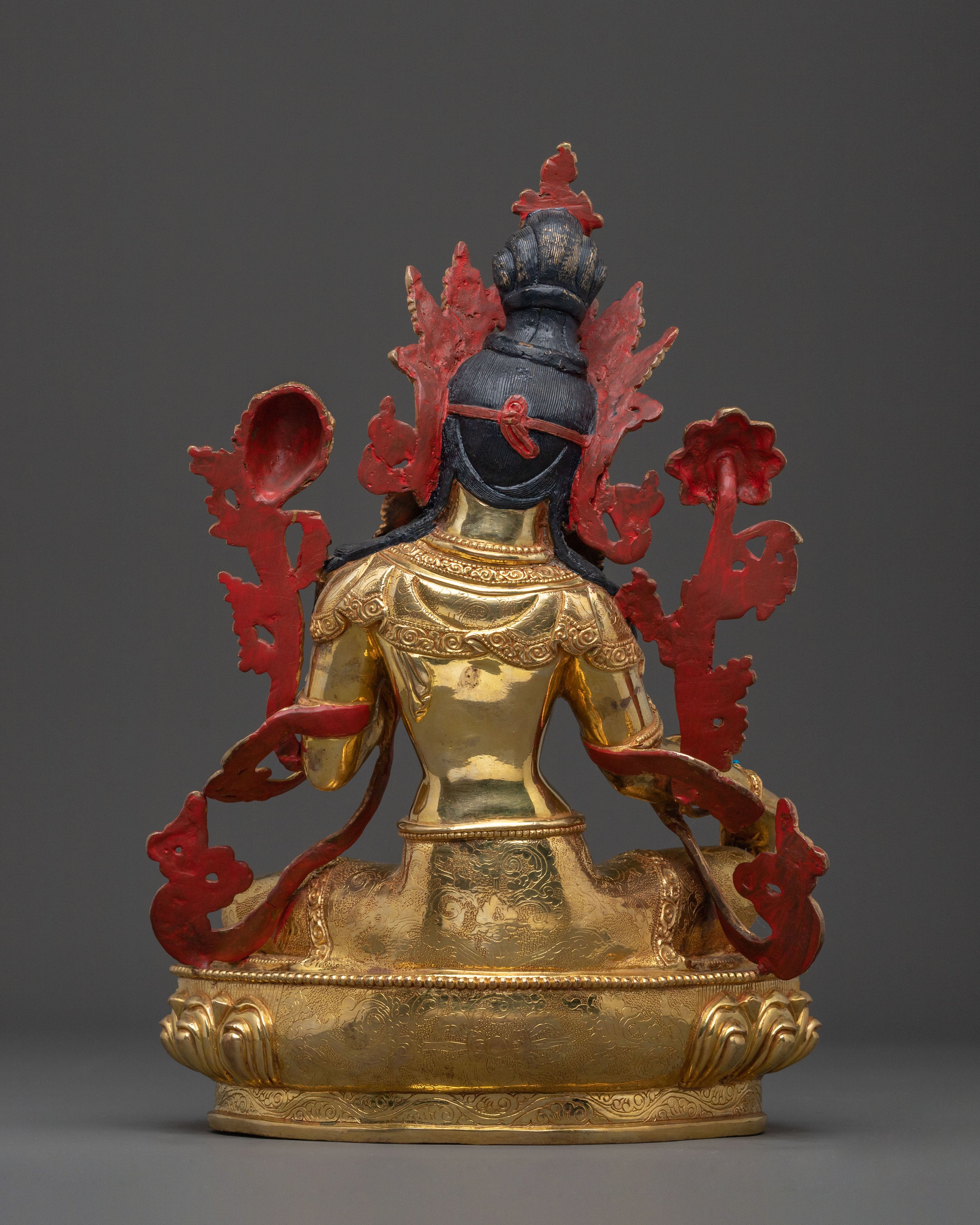 Green Tara Handcrafted Traditional Statue | Buddhist Decor