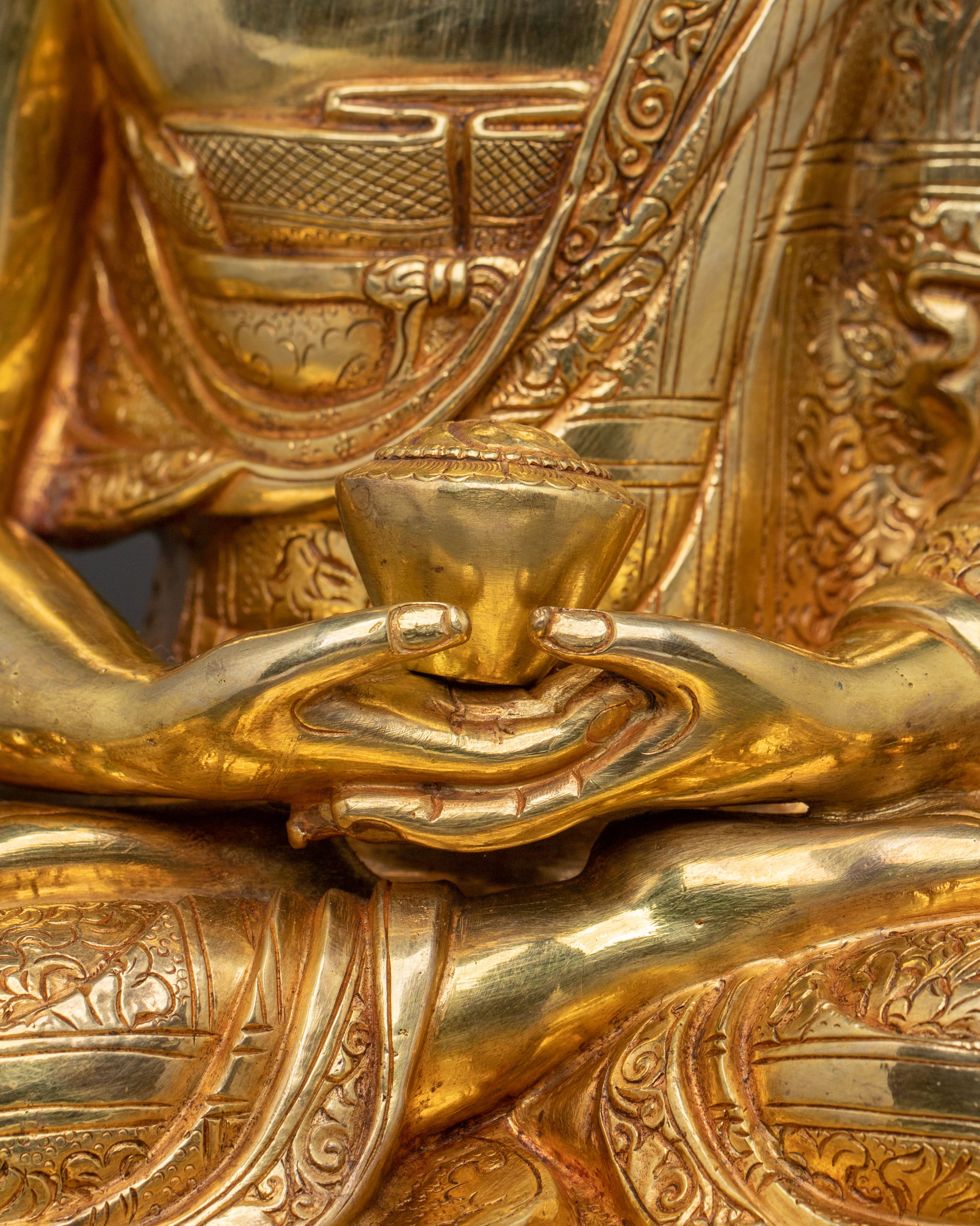 Divine Amitabha Buddha Statue | Handcrafted Serenity