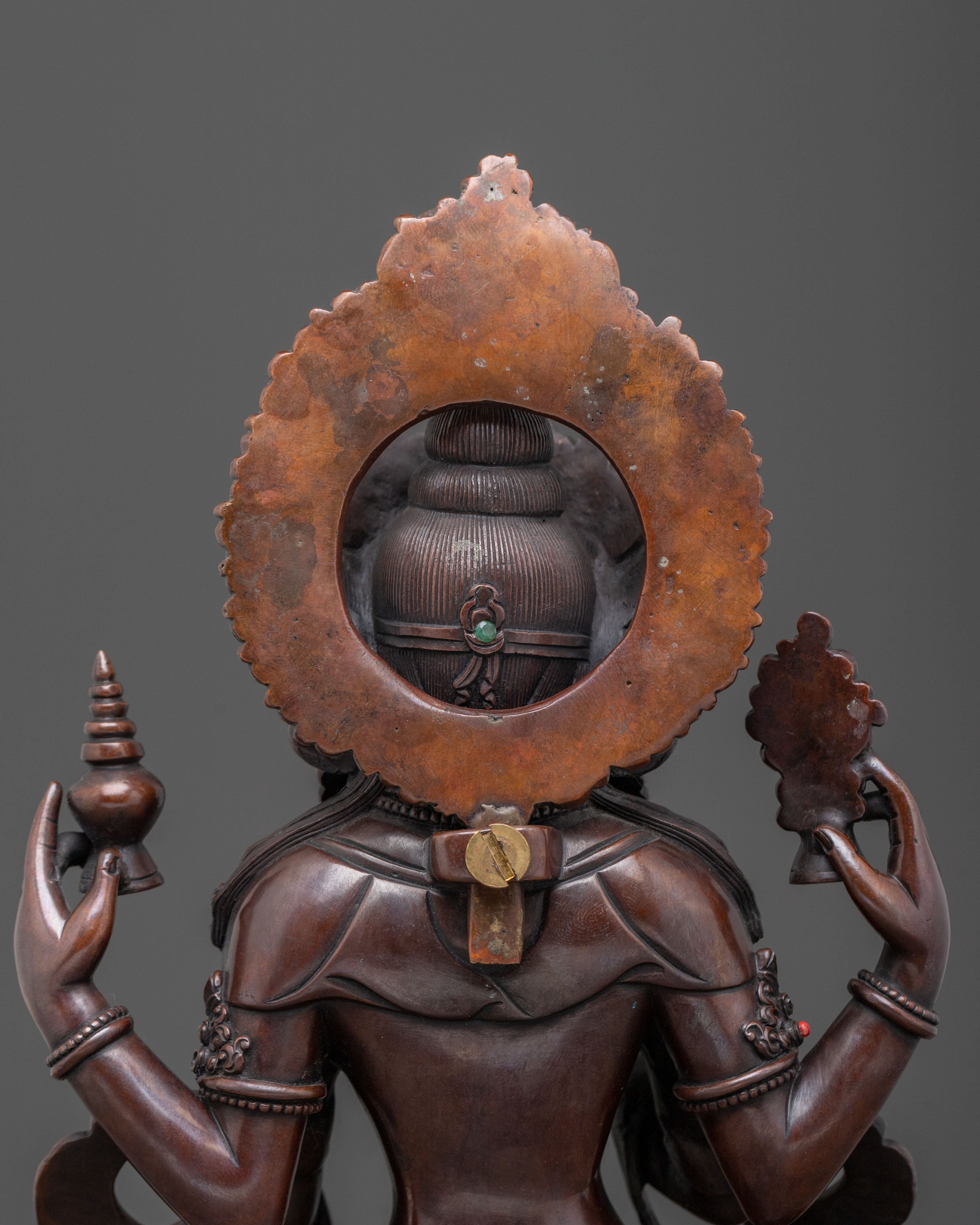 Goddess Laxmi: Handcrafted Sacred Statue