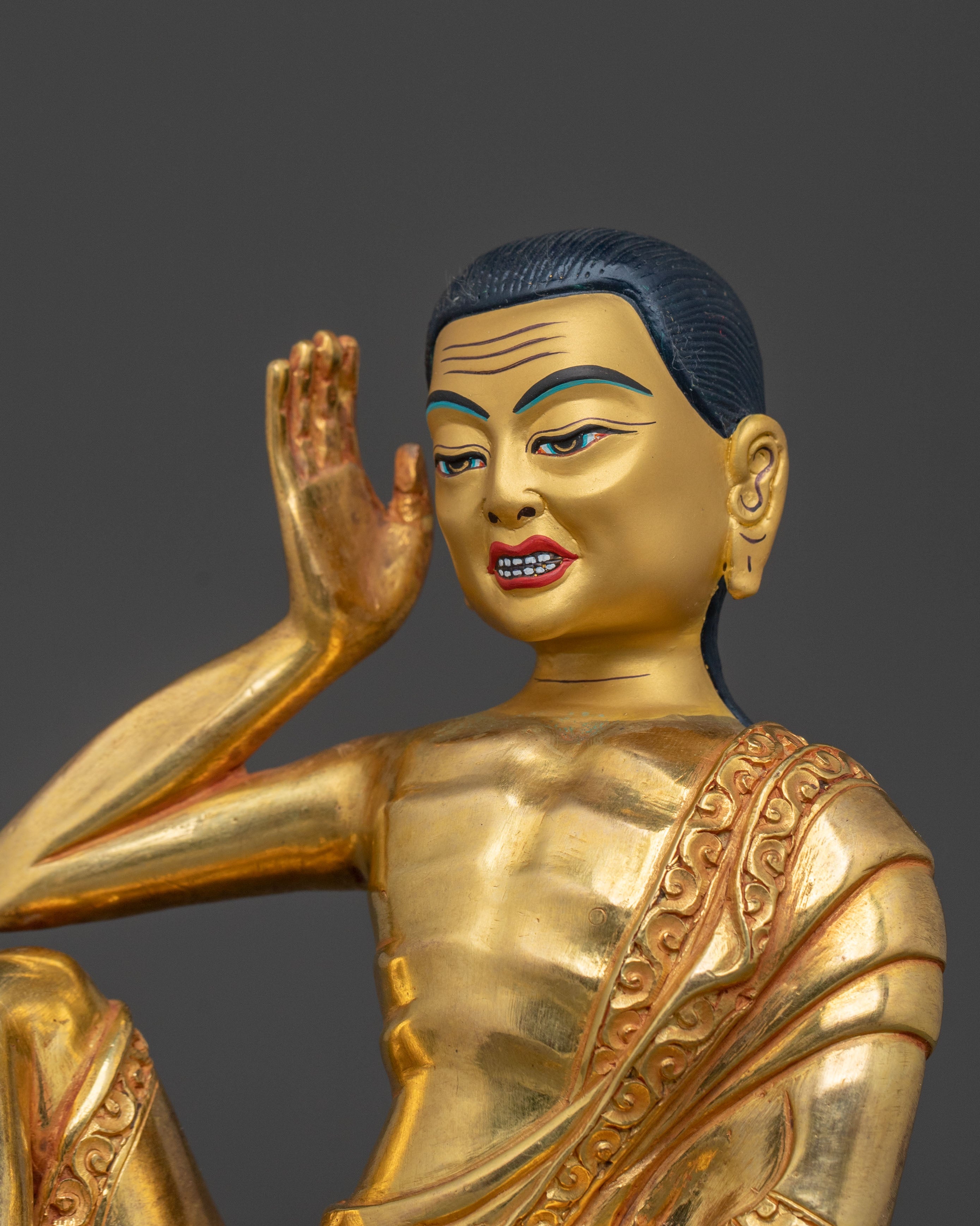 Milarepa Golden Statue | Symbol of Wisdom