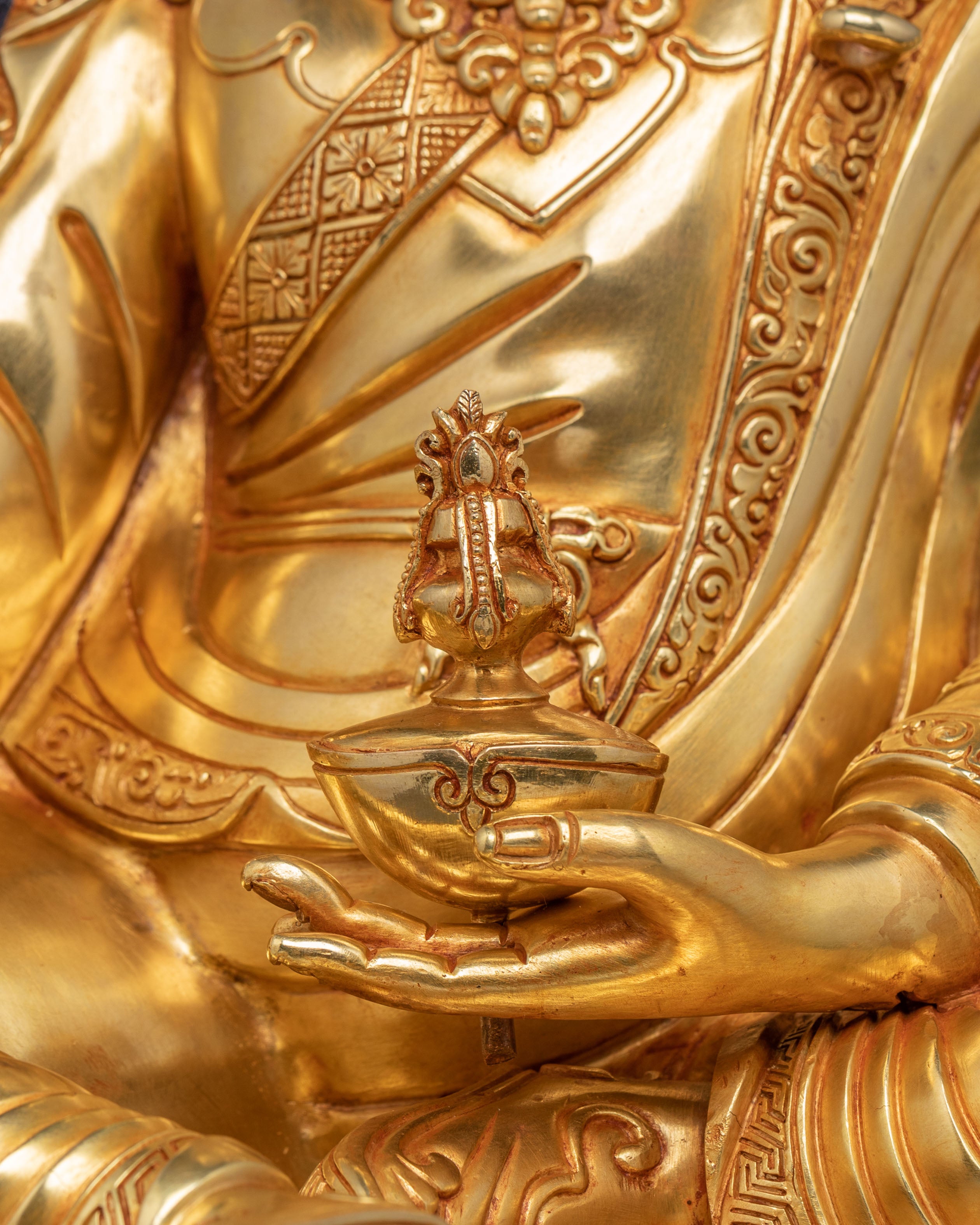 Guru Rinpoche Tibetan Sacred Statue | A Symbol of Divine Power