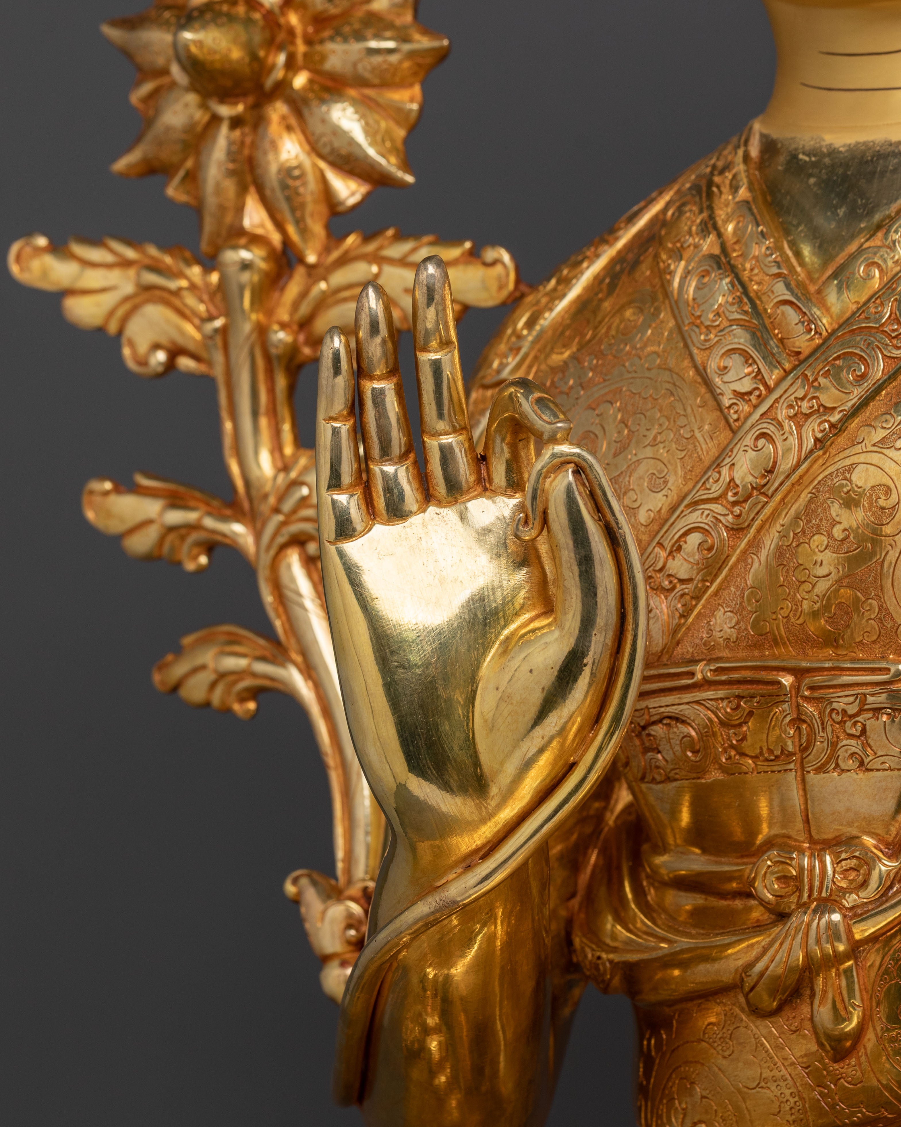 Tsongkhapa Sculpture | Tibetan Buddhist Master