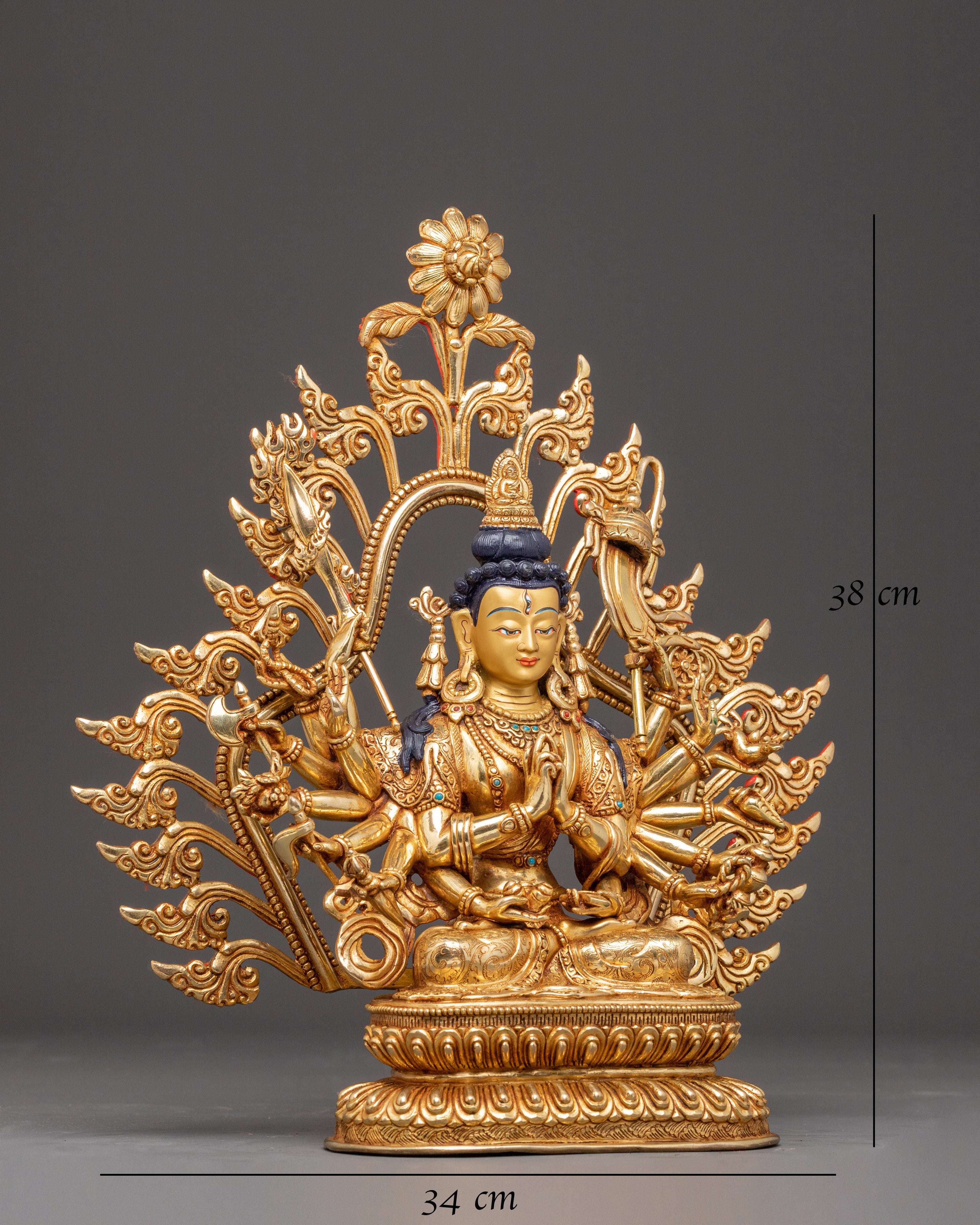 Golden Statue of Chundi 