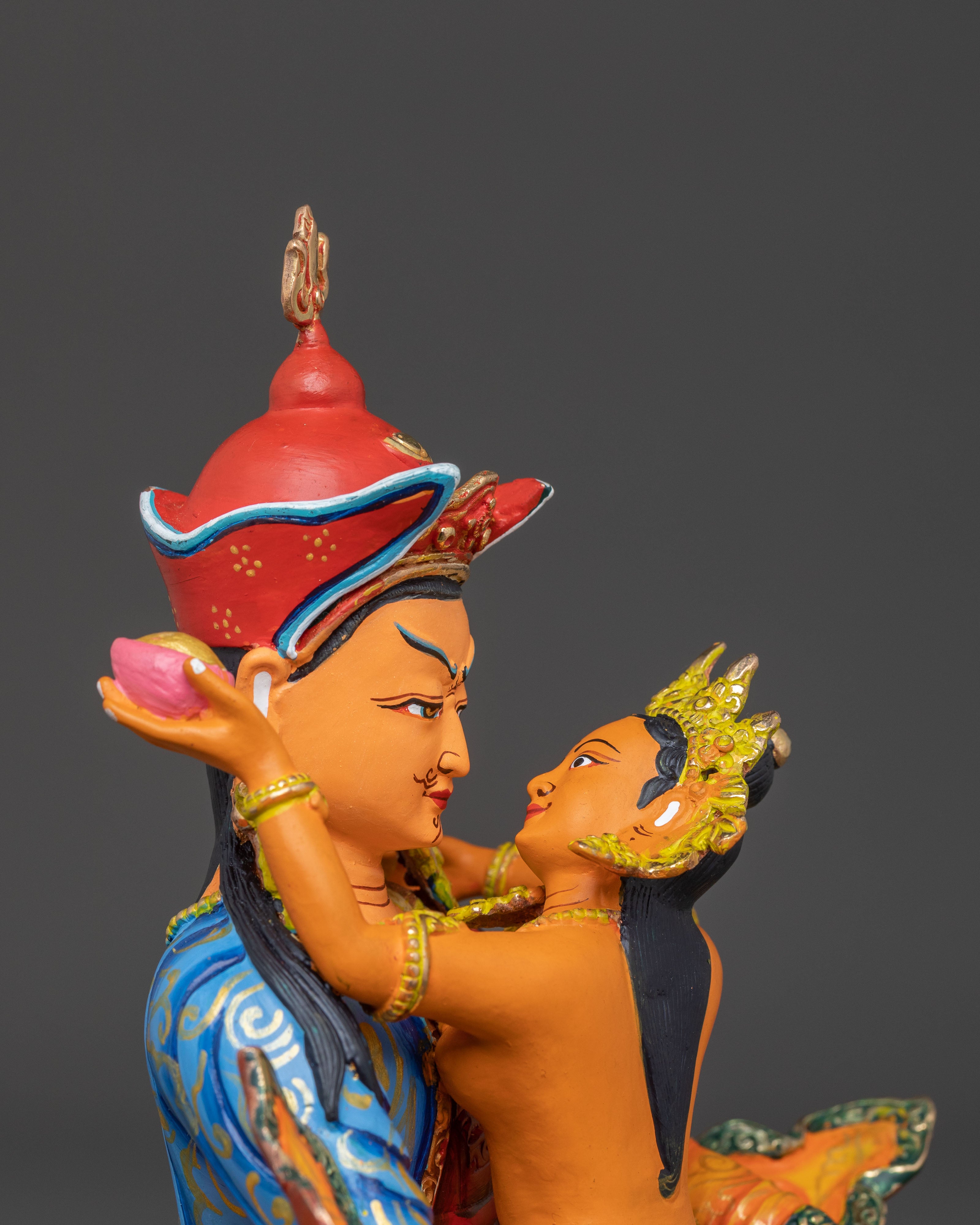 Guru Rinpoche With Consort | Meditation Altar Decor