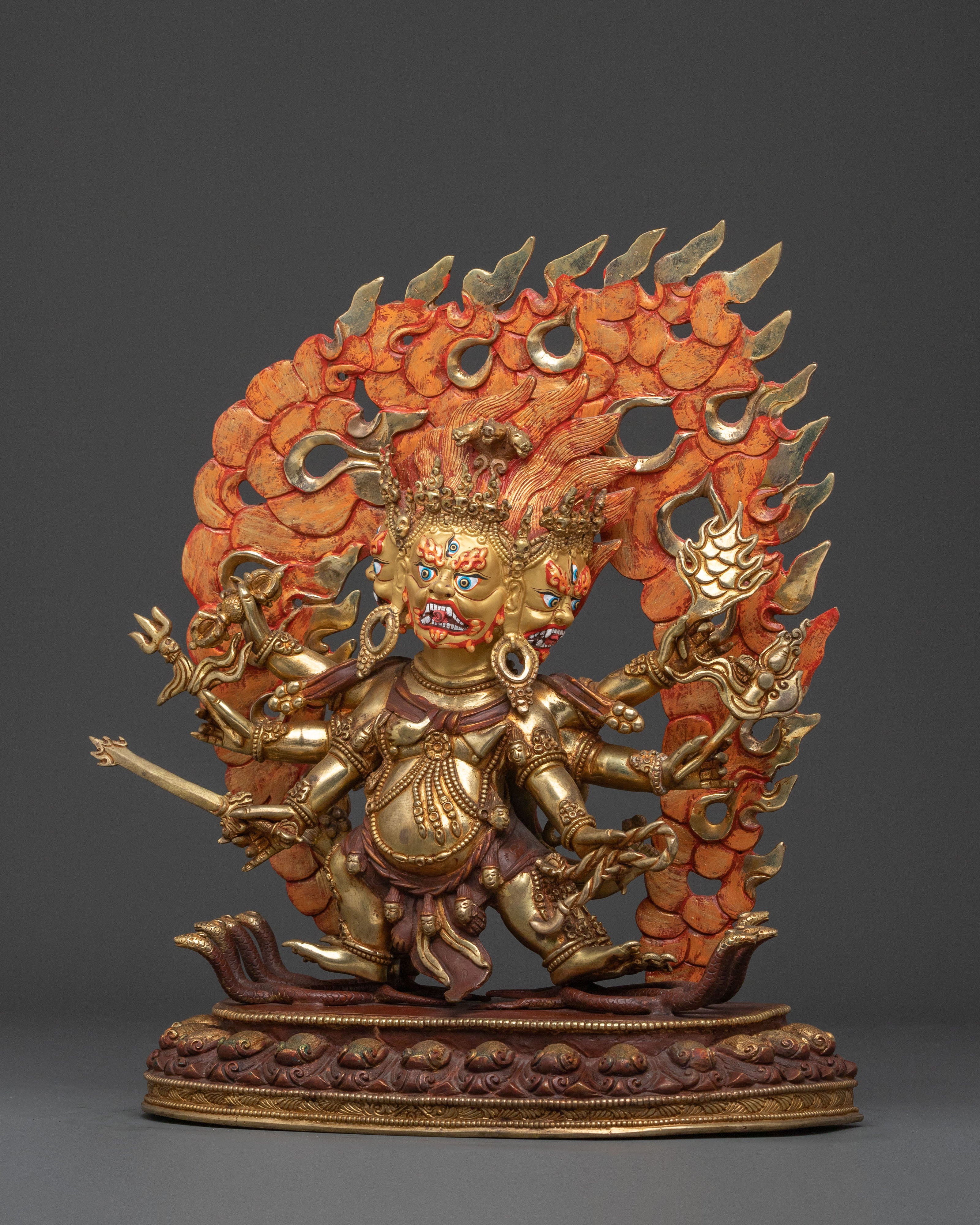 Wrathful Hayagriva Statue | Buddhist Protector Altar Decor