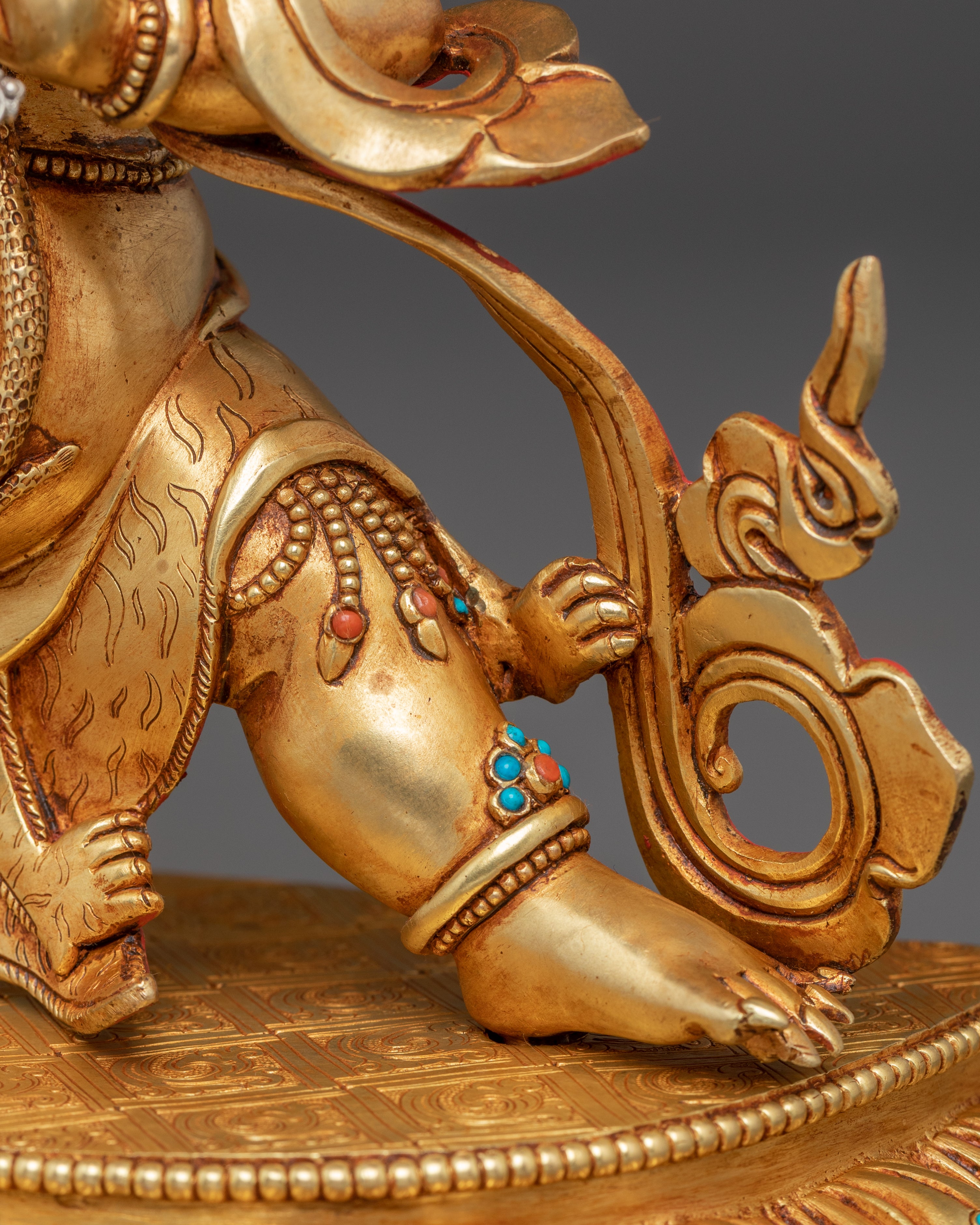 Sculpture of Wrathful Bodhisattva Vajrapani | Vajrayana Protector