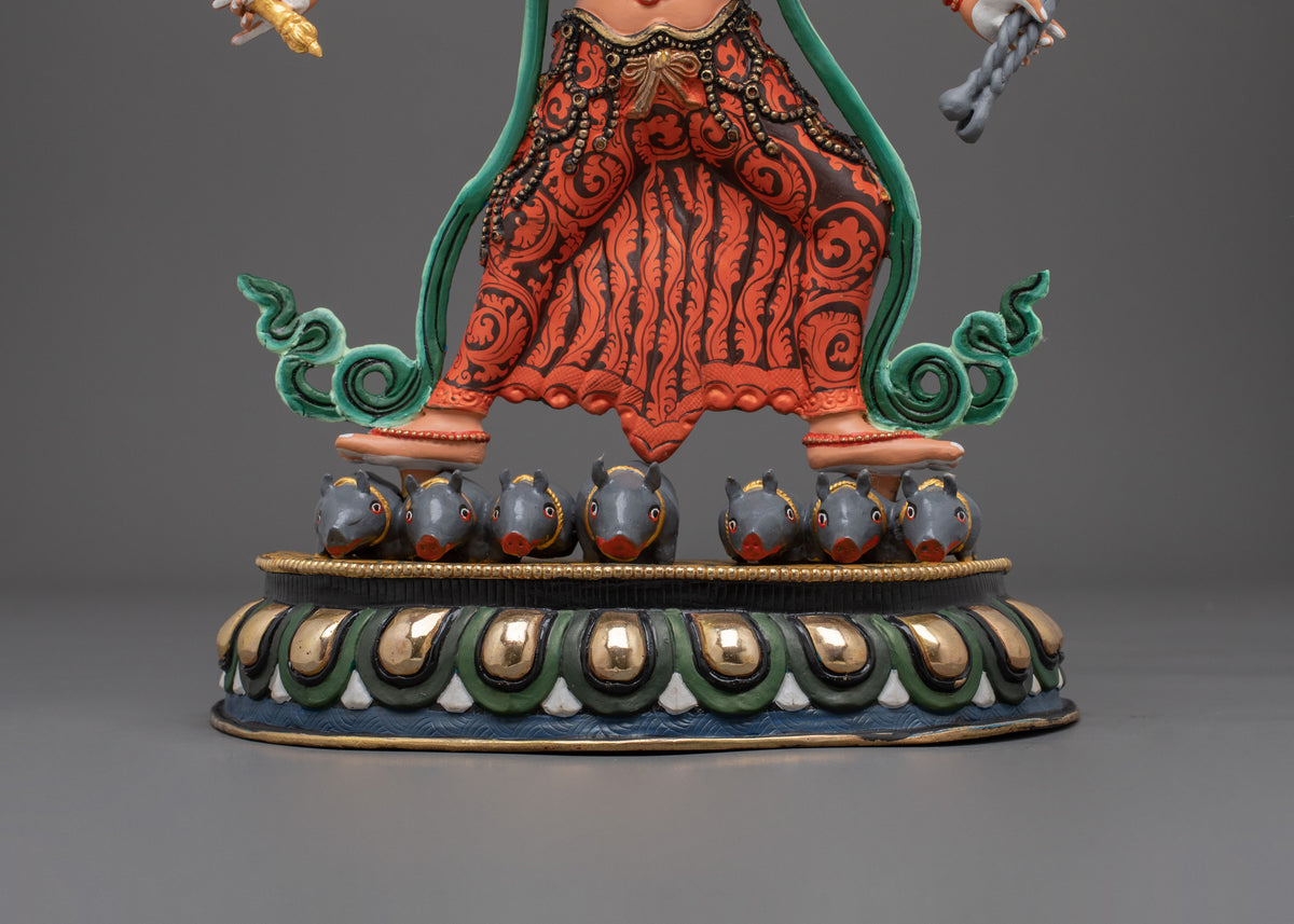 Marici Statue: Buddhist Goddess of Light and Protection