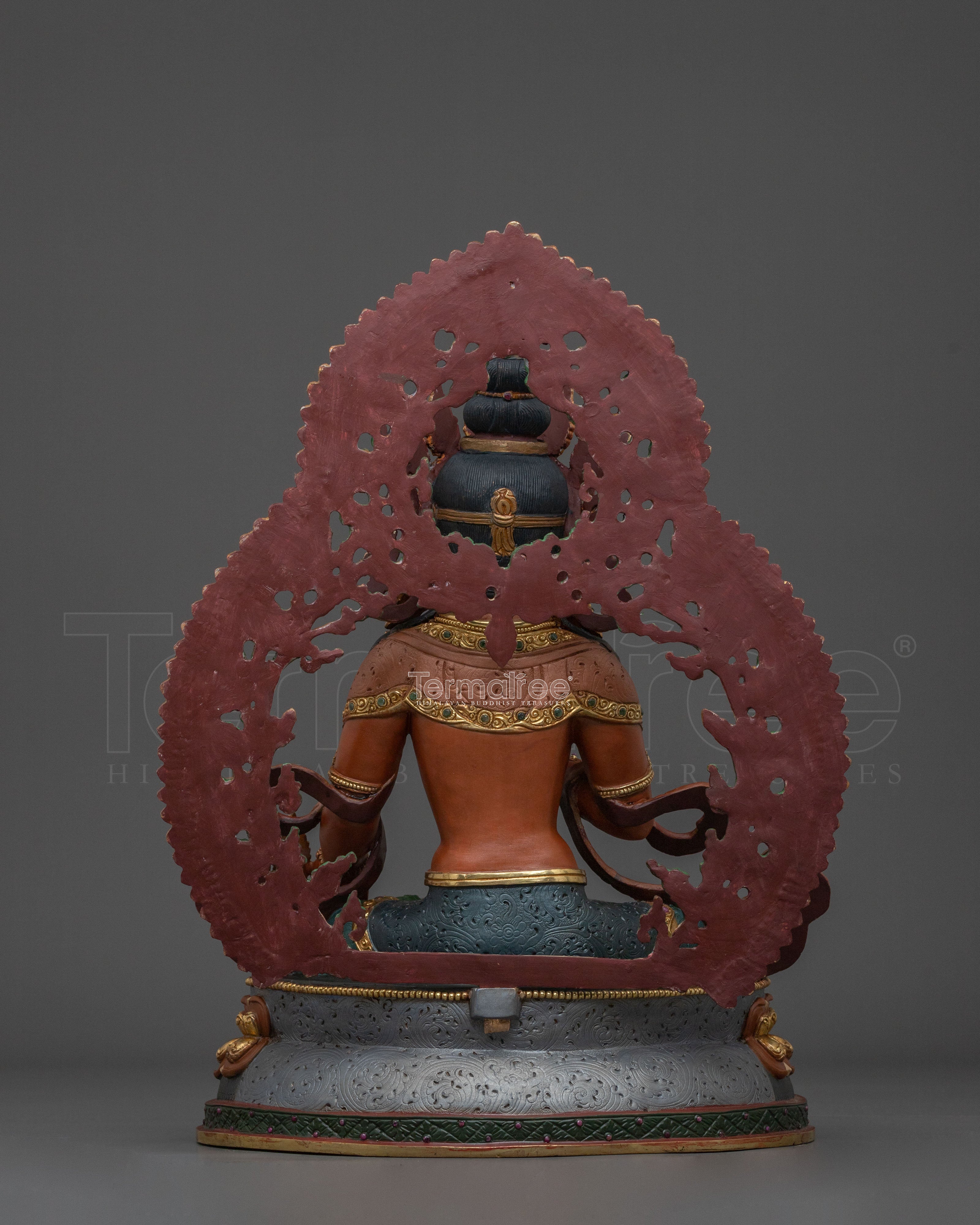 Kshitigarbha Buddhist Sculpture | Meditation Altar Decor