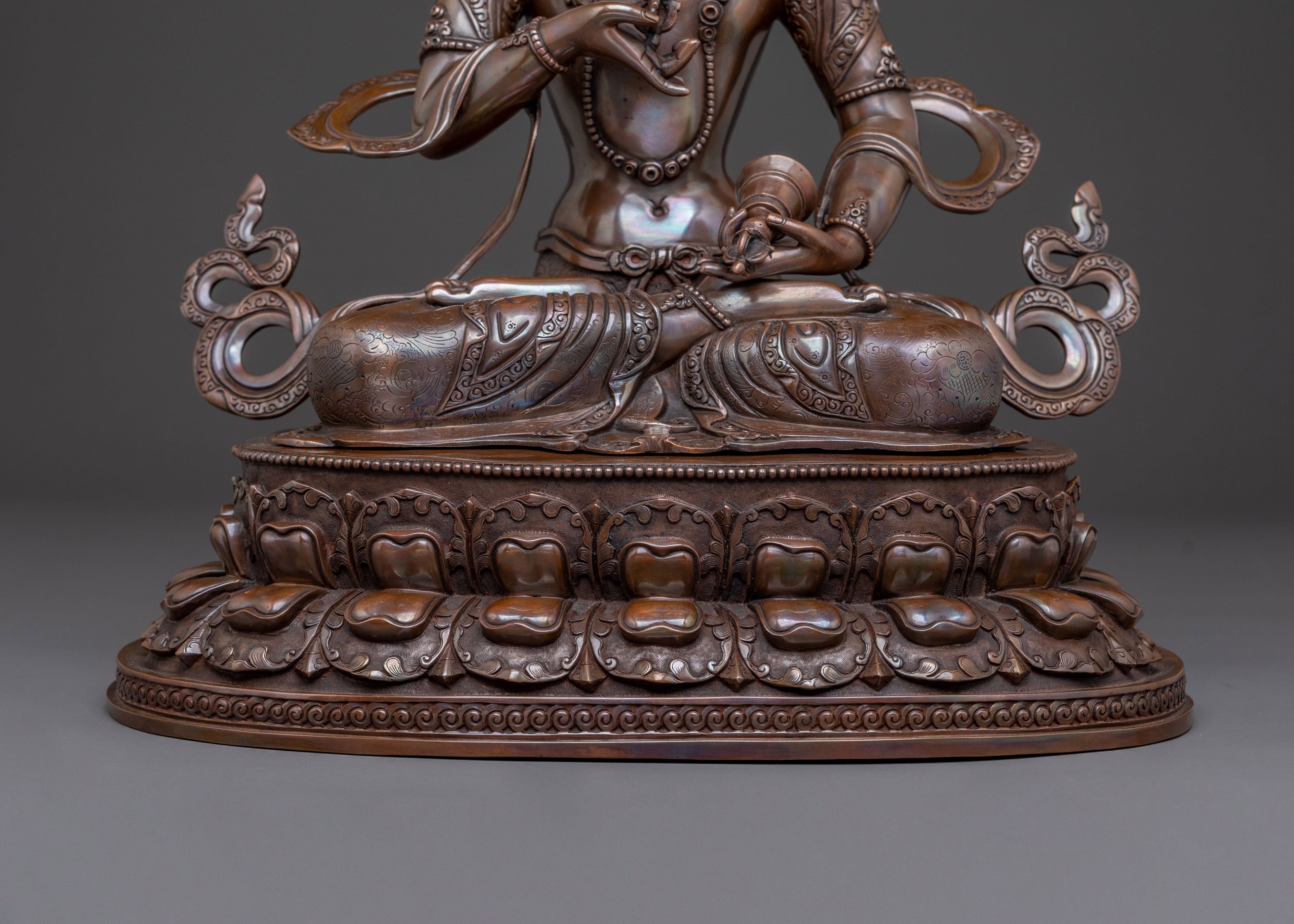 Vajrasattva Spiritual Statue | Meditational Figure