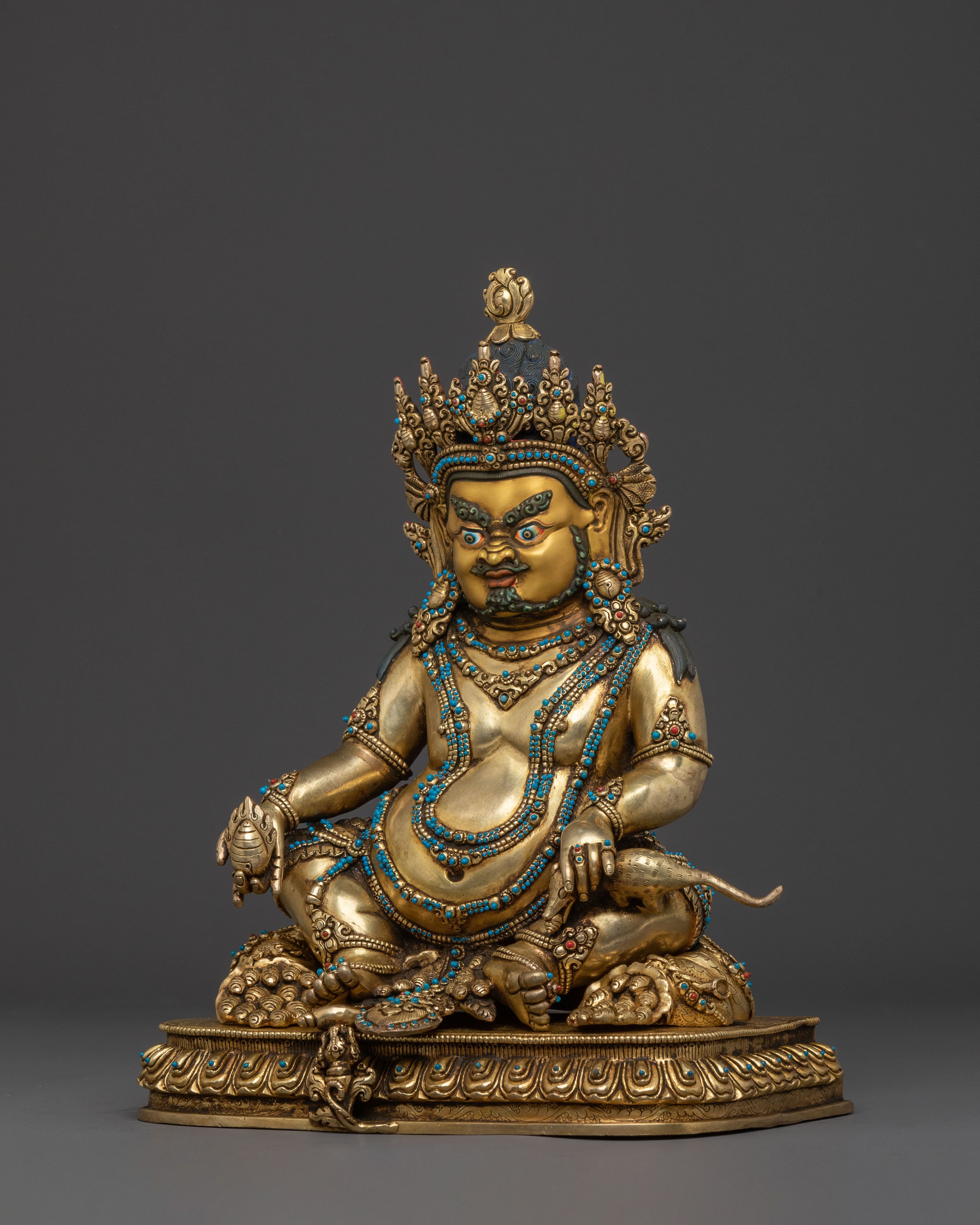 Guardian Deity Dzambhala Statue | Spiritual Decor