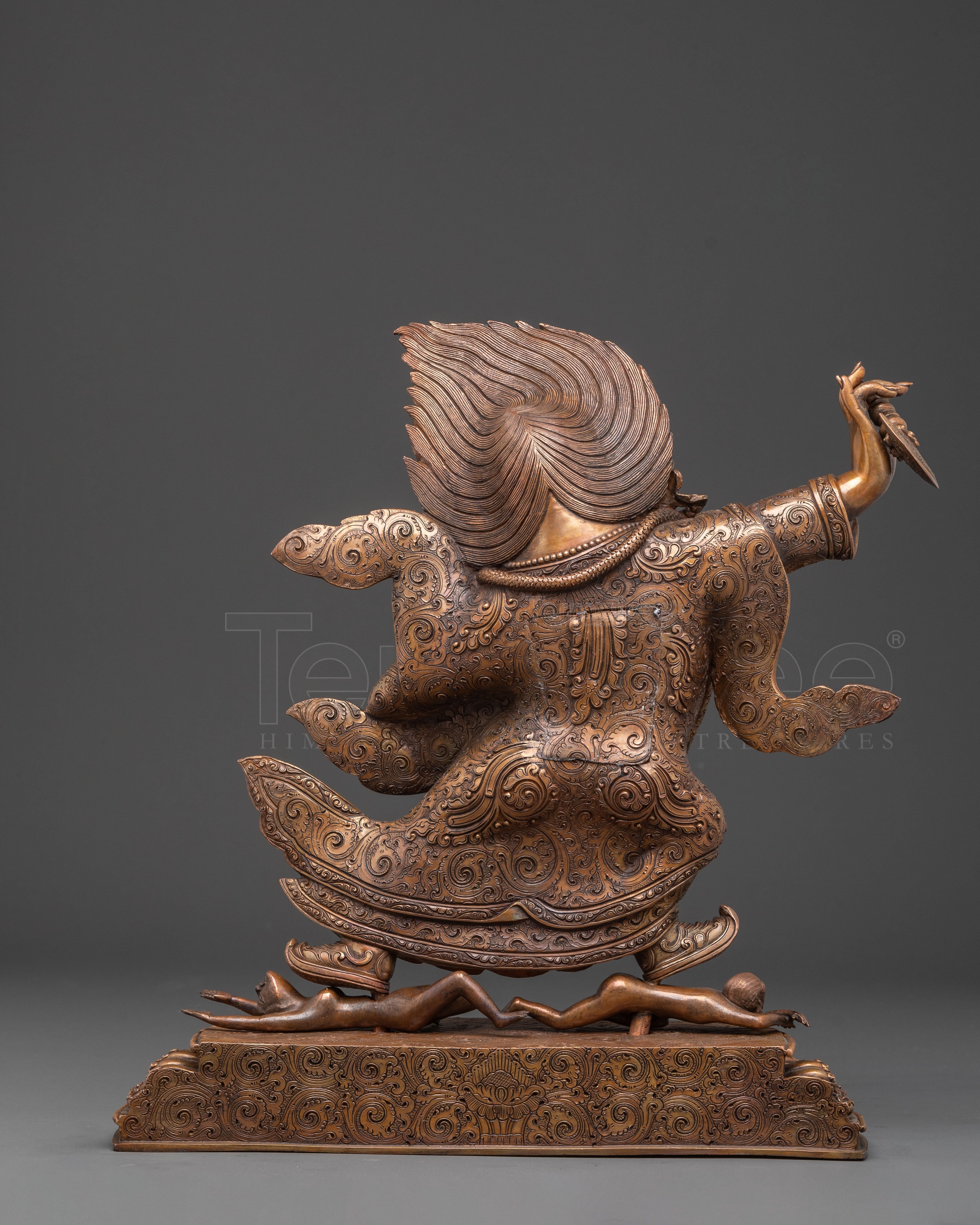 Bernagchen Mahakala Copper Statue | Protector of the Dharma