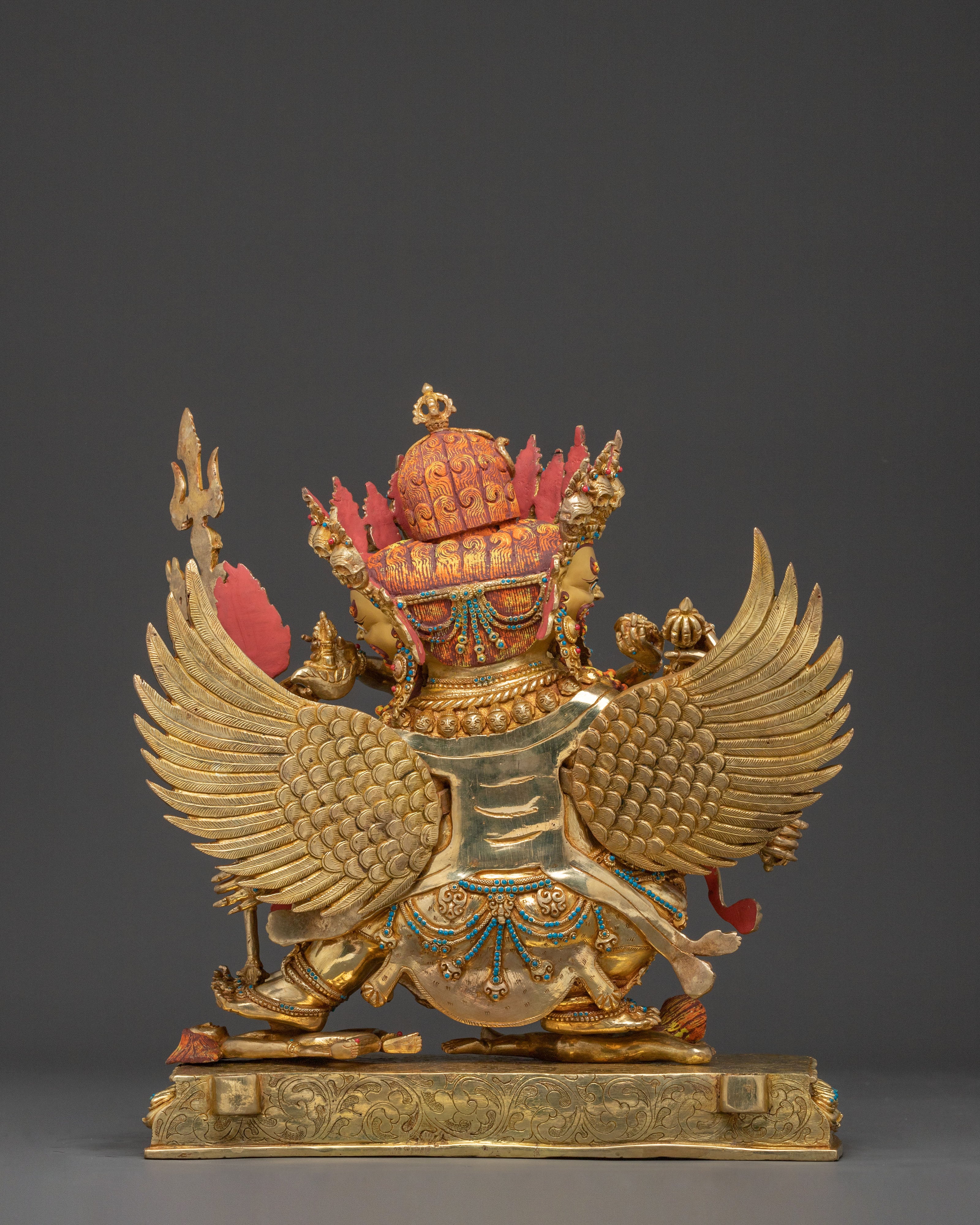 Vajrakilaya Sacred Statue | Wrathful Deity of Purification and Power
