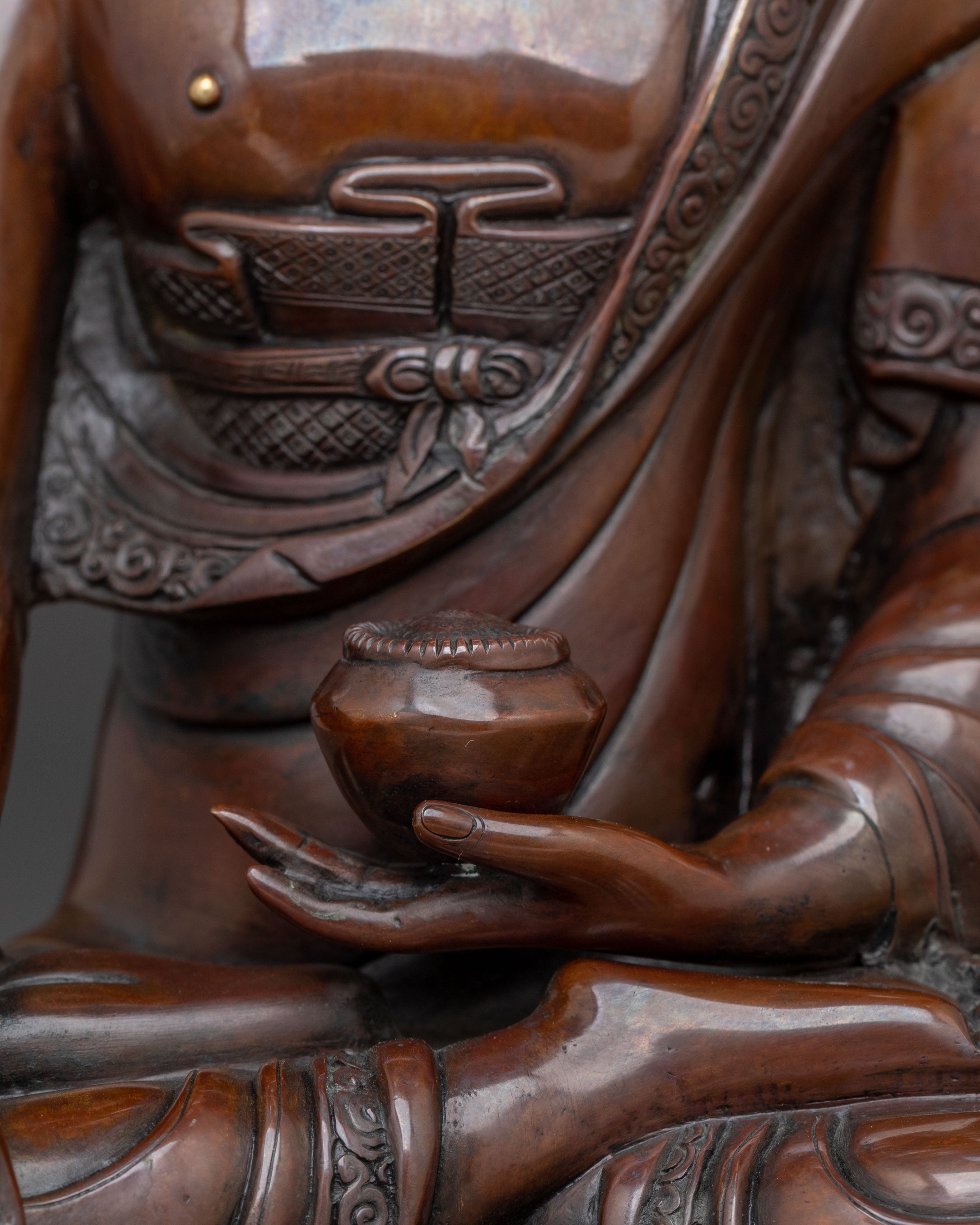 Shakyamuni Buddha Sacred Sculpture: Meditation Altar
