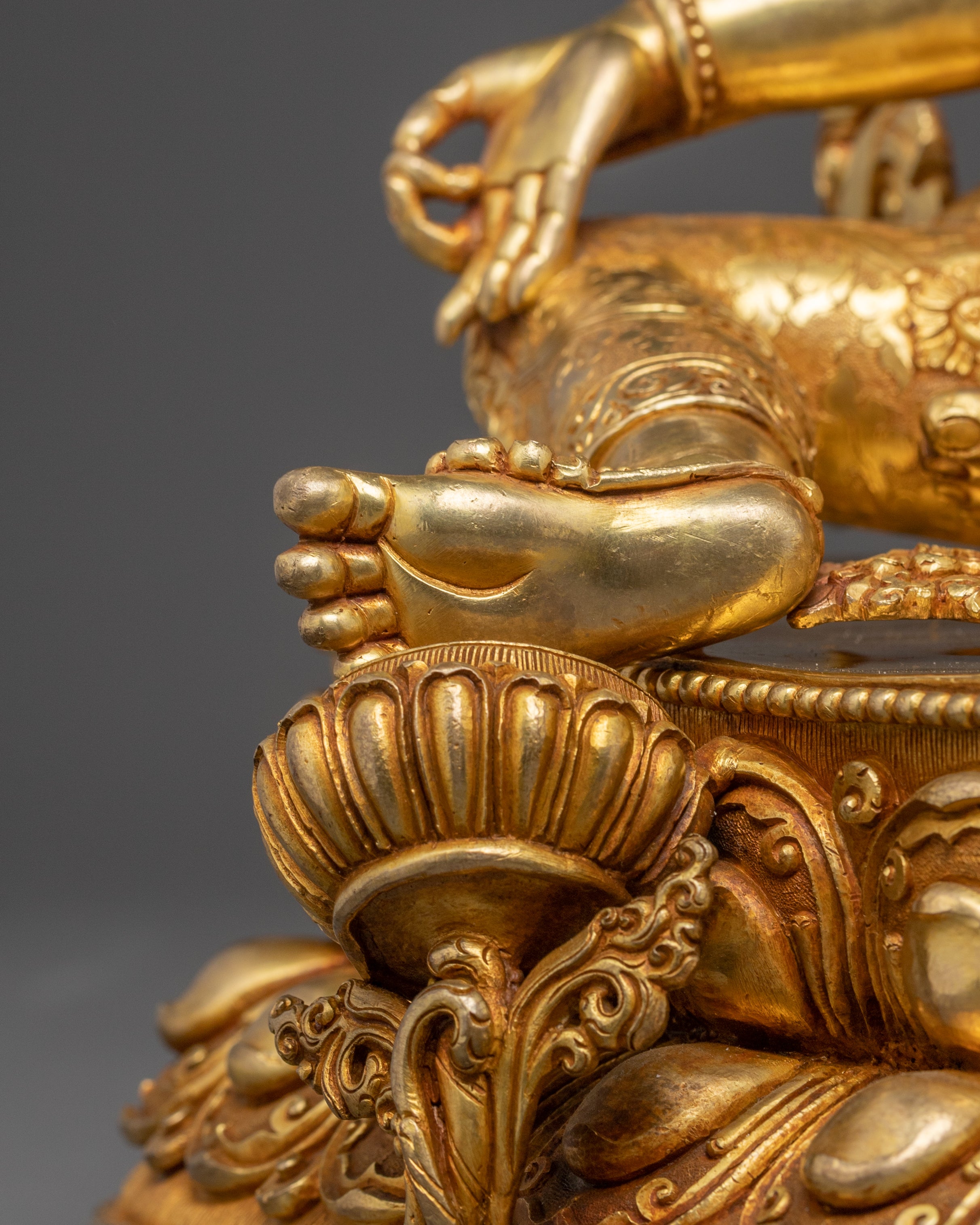 Statue of Mother Green Tara: Mother of Liberation | Compassion and Swift Protection