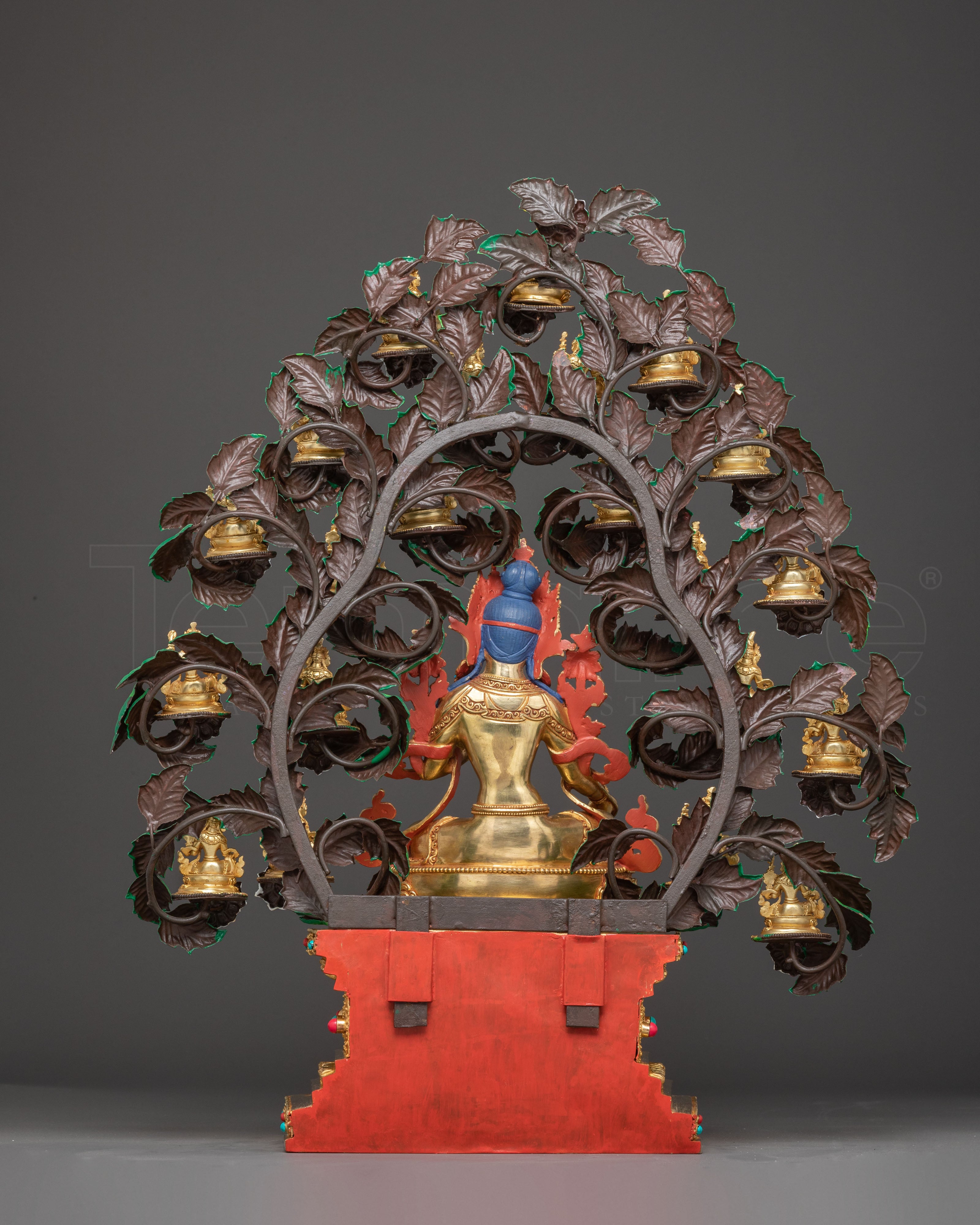 Handmade Twenty-One Tara Copper Set | 21 Tara Sculpture Set