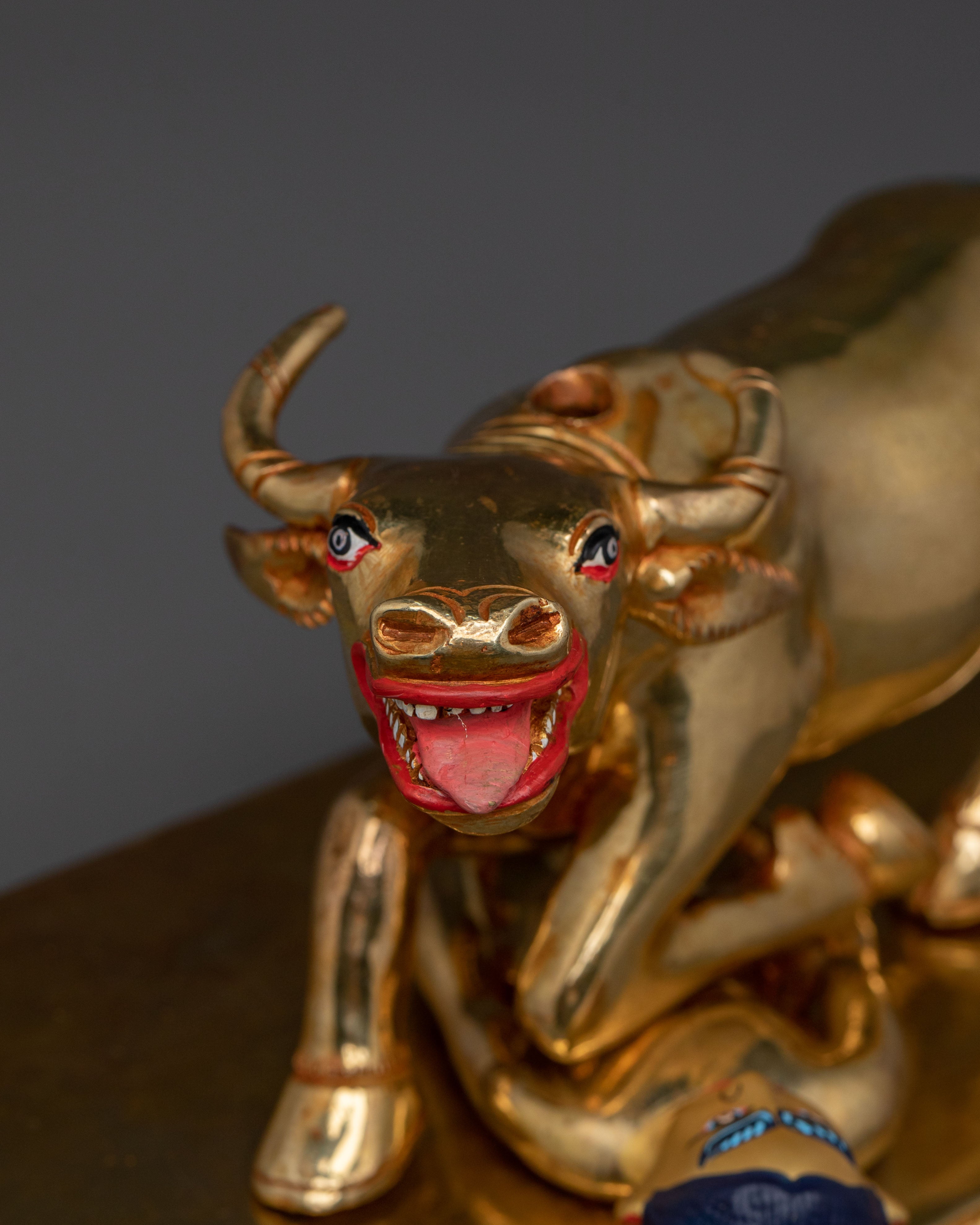 Yama Dharmaraja Buddhist Statue | Tibetan Protector Deity Sculpture