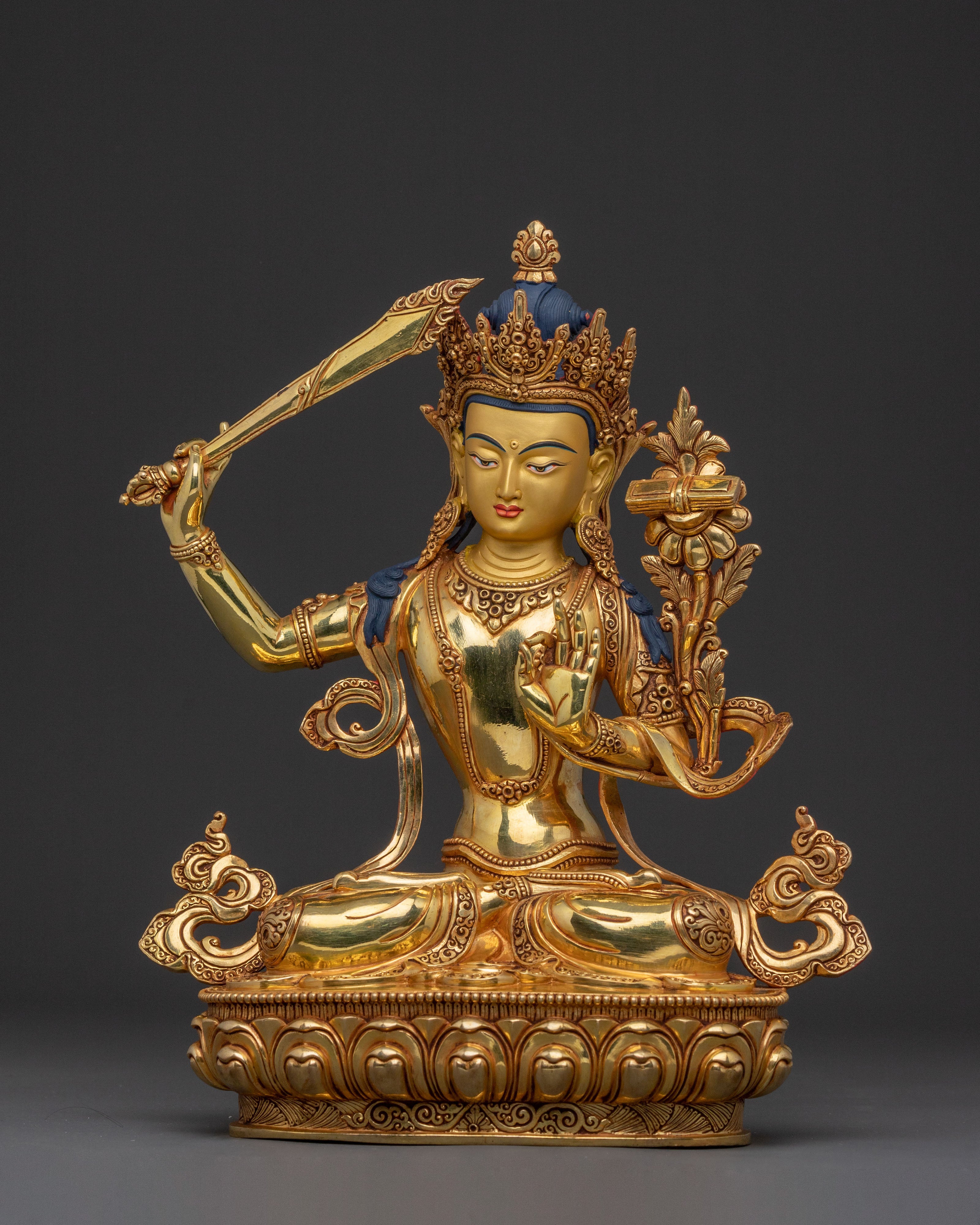 Manjushri Wisdom Statue | Bodhisattva of Wisdom