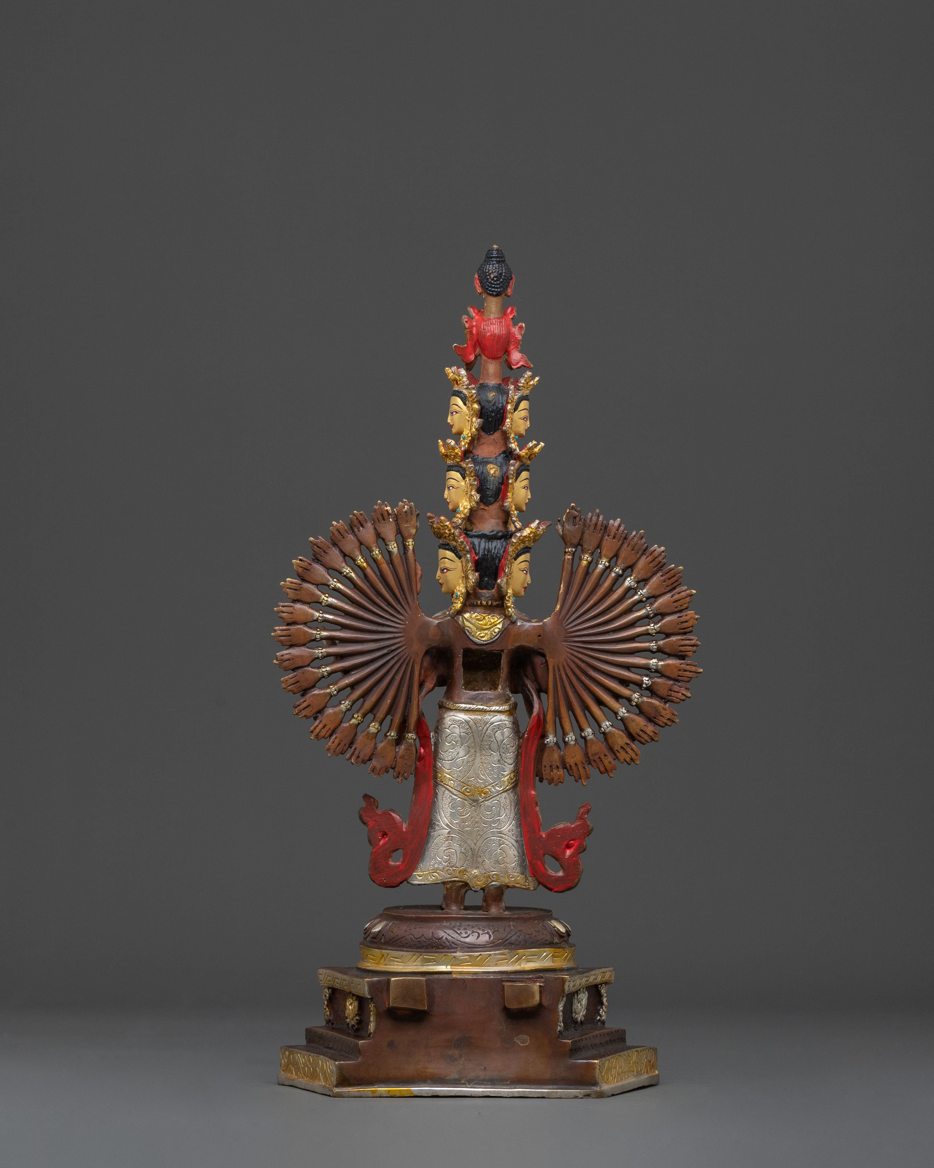 Thousand-Armed Chenrezig Statue | Compassionate Deity