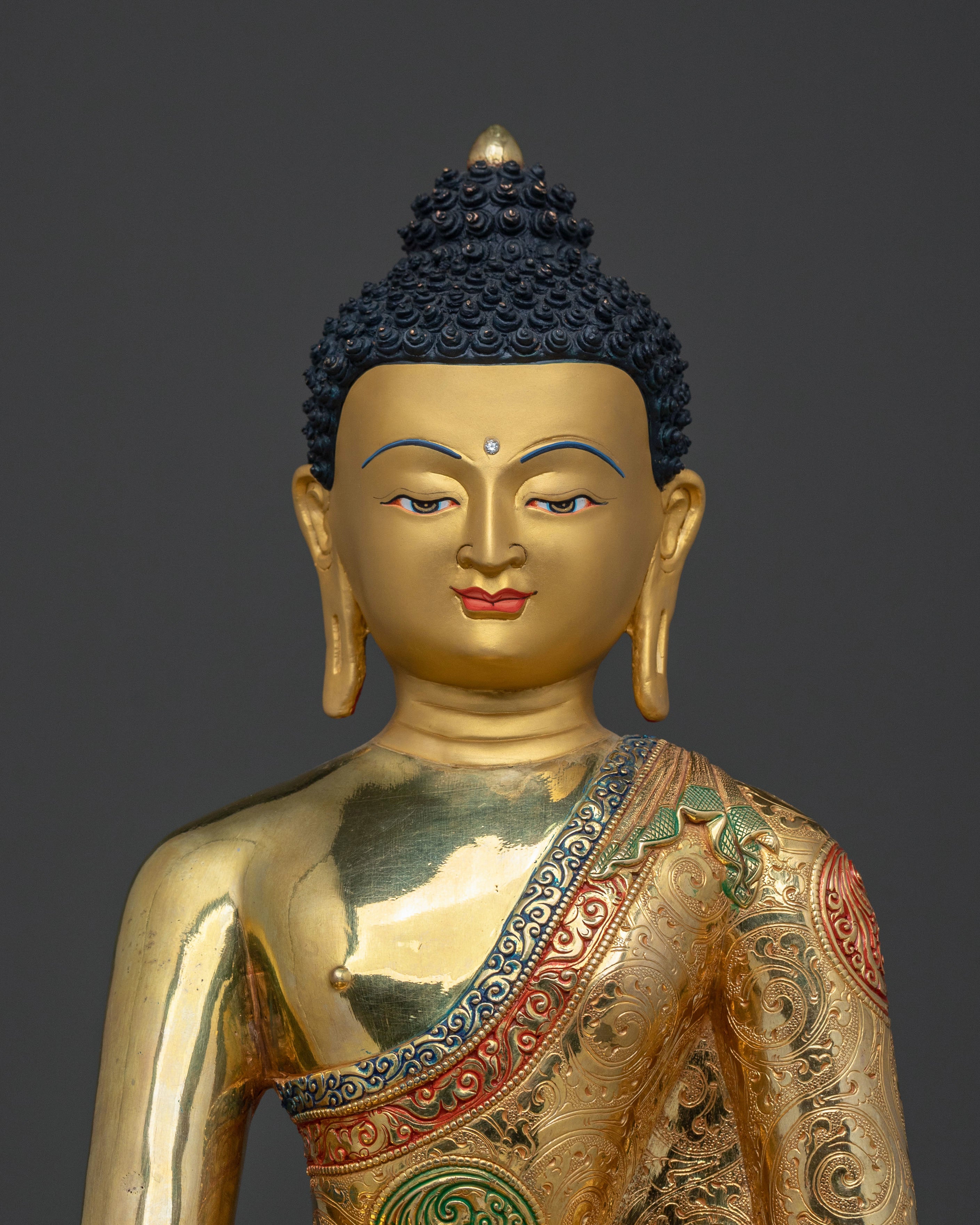 Handcrafted Shakyamuni Buddha Sacred Figure