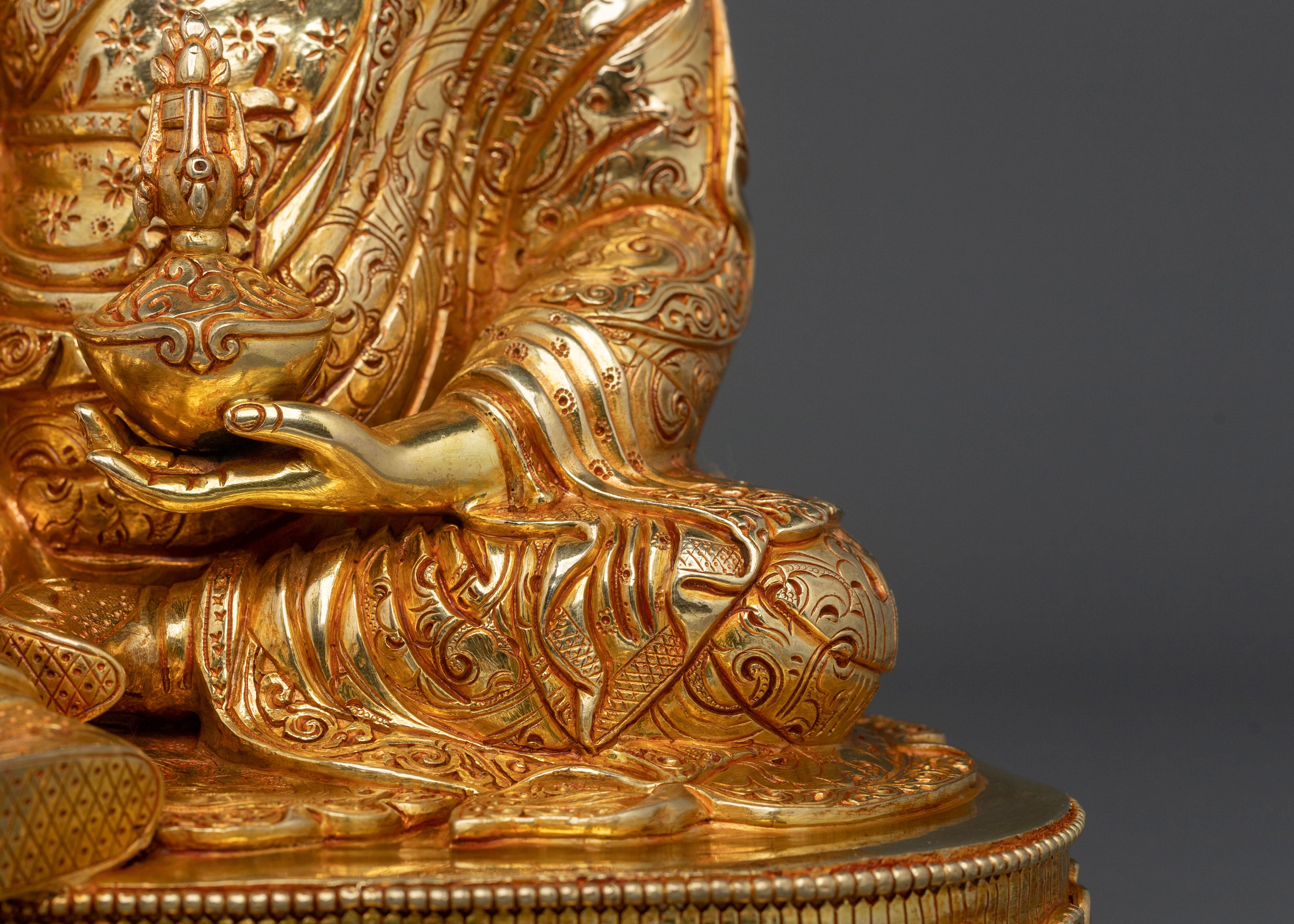 Guru Rinpoche Sacred Statue | Lotus Born Master
