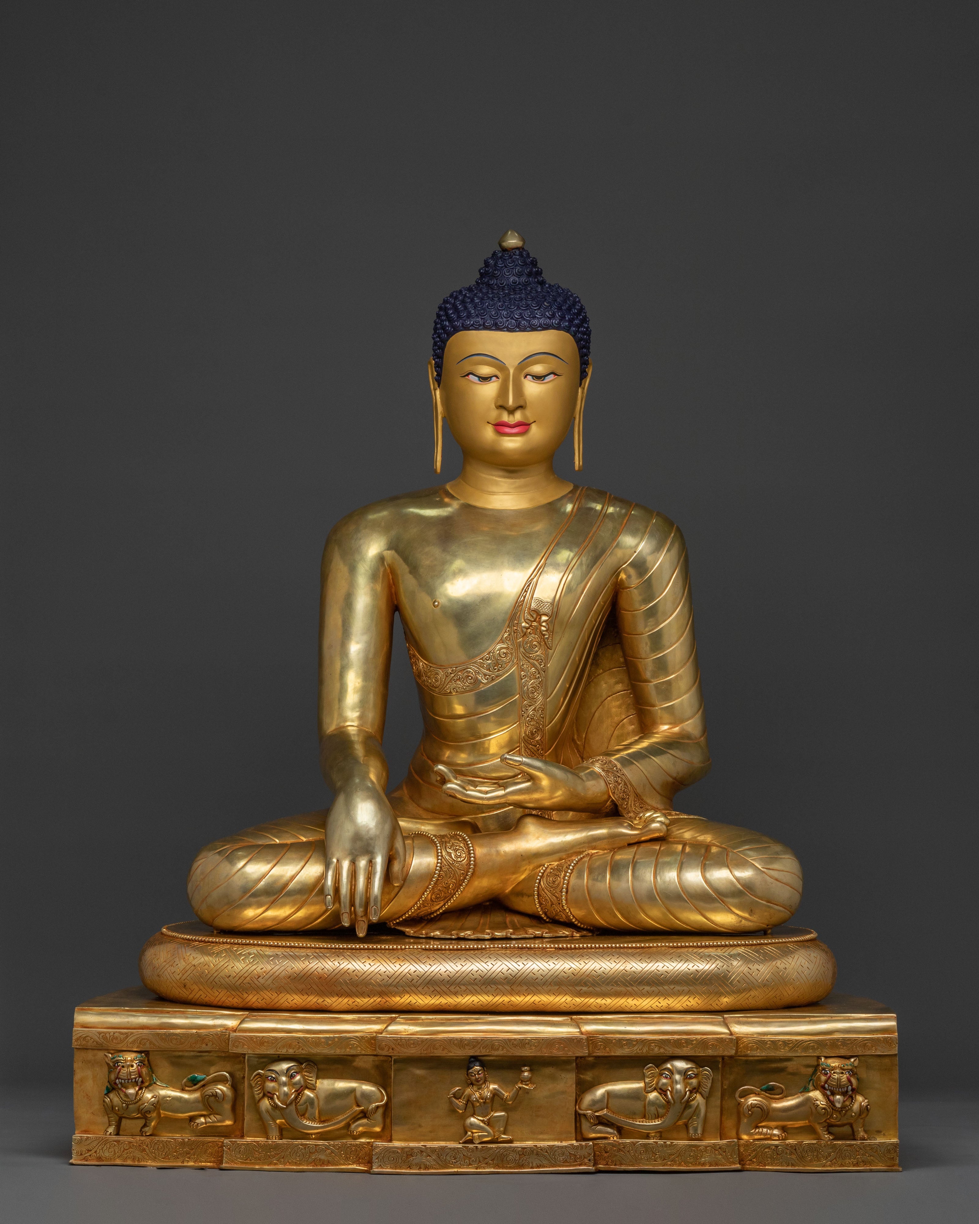 Shakyamuni Buddha Icon of Wisdom | Spiritual Home Decor