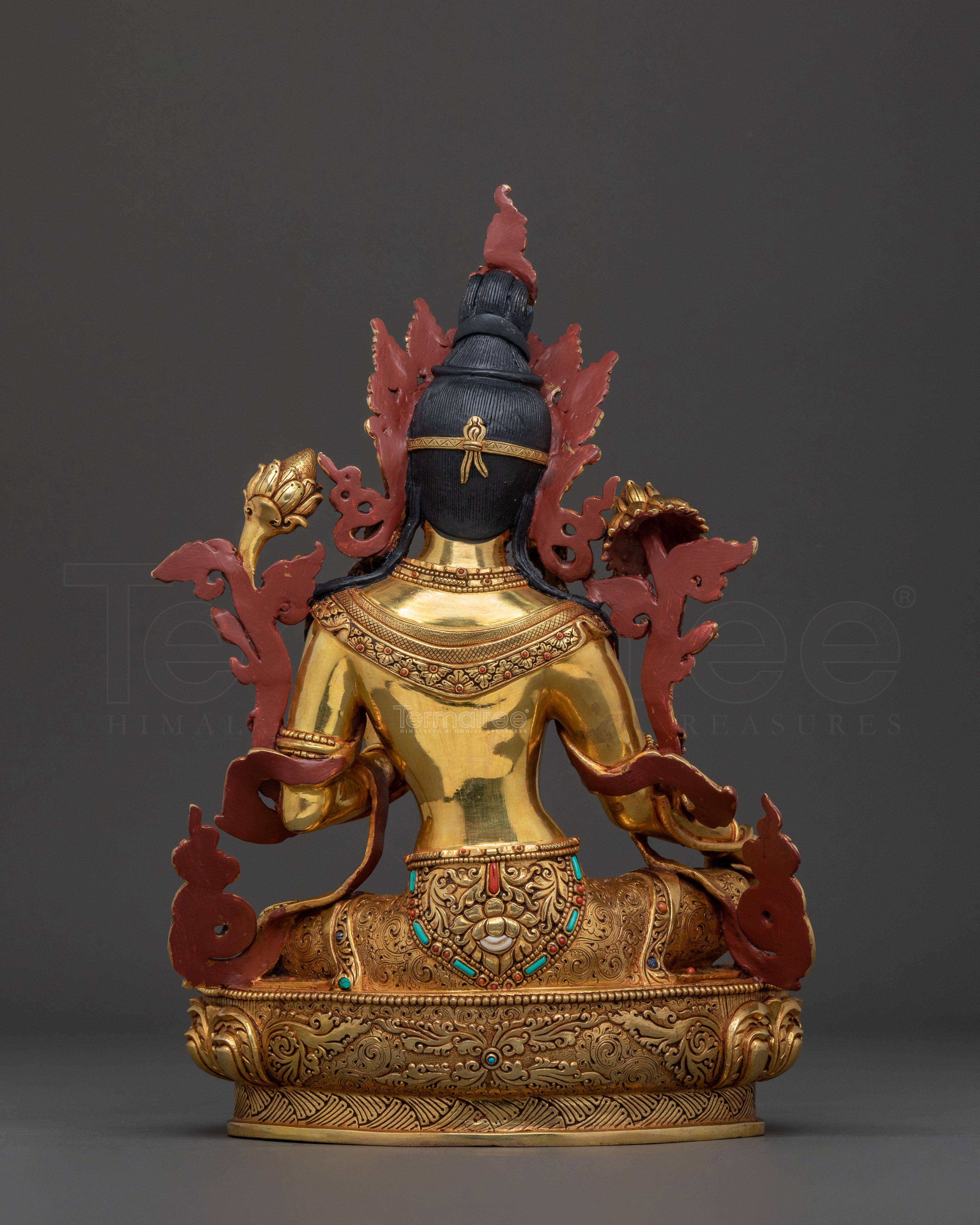 Green Tara Statue for Spiritual Decor | Goddess of Compassion