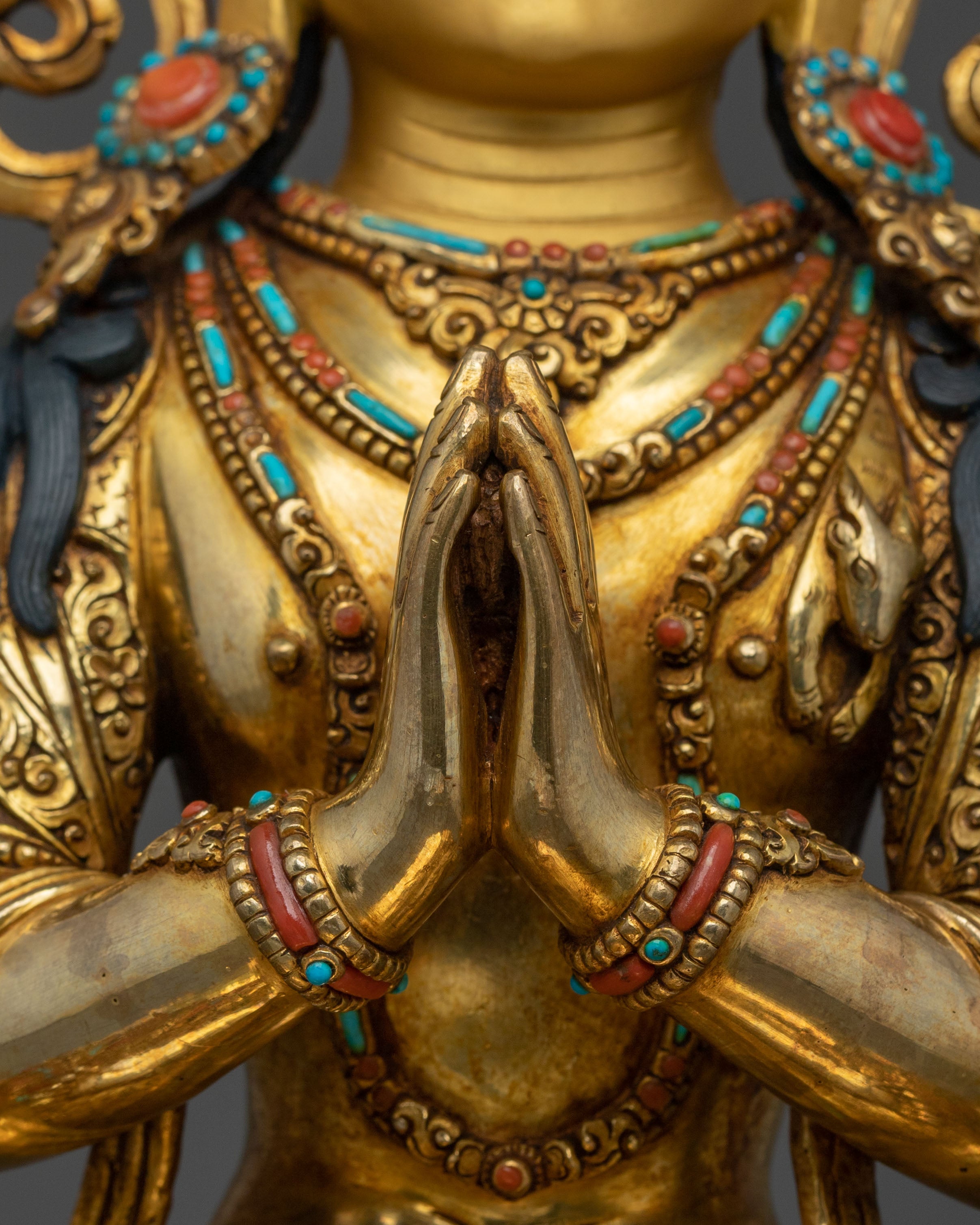 Tibetan Chenrezig Sacred Statue | Divine Figurine