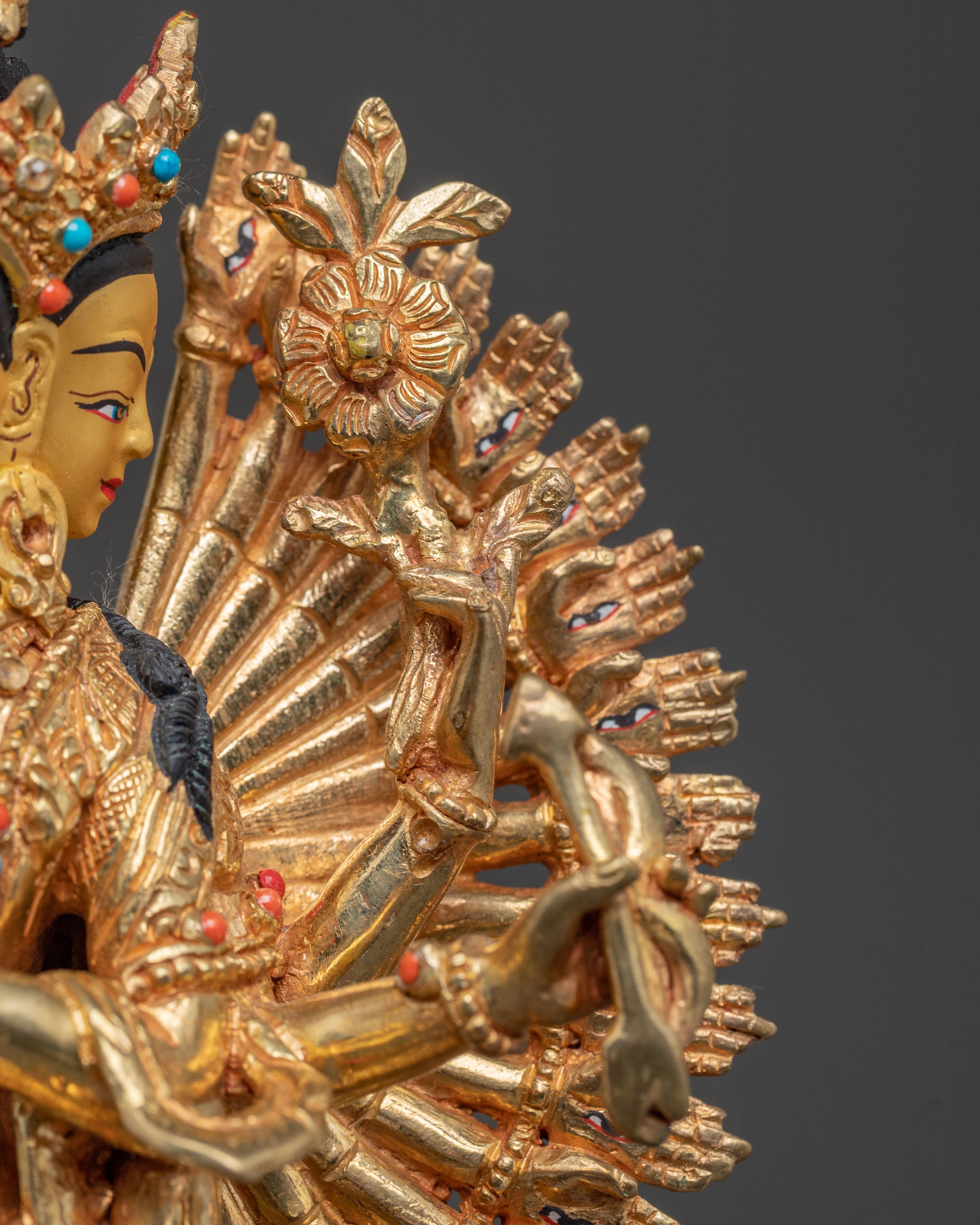Thousand Armed Avalokiteshvara Statue | Embodying Universal Compassion