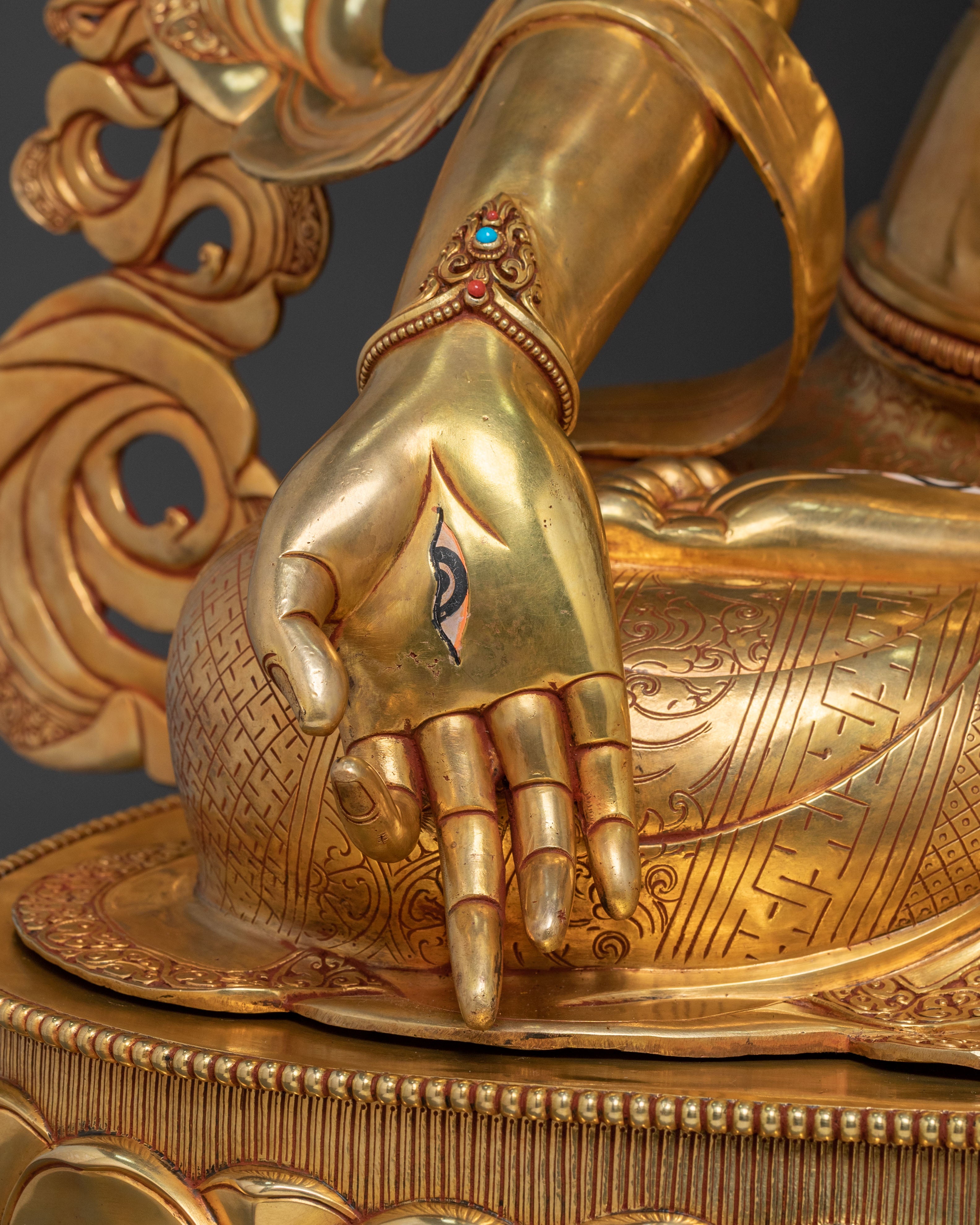 White Tara Figurine: Divine Goddess of Longevity