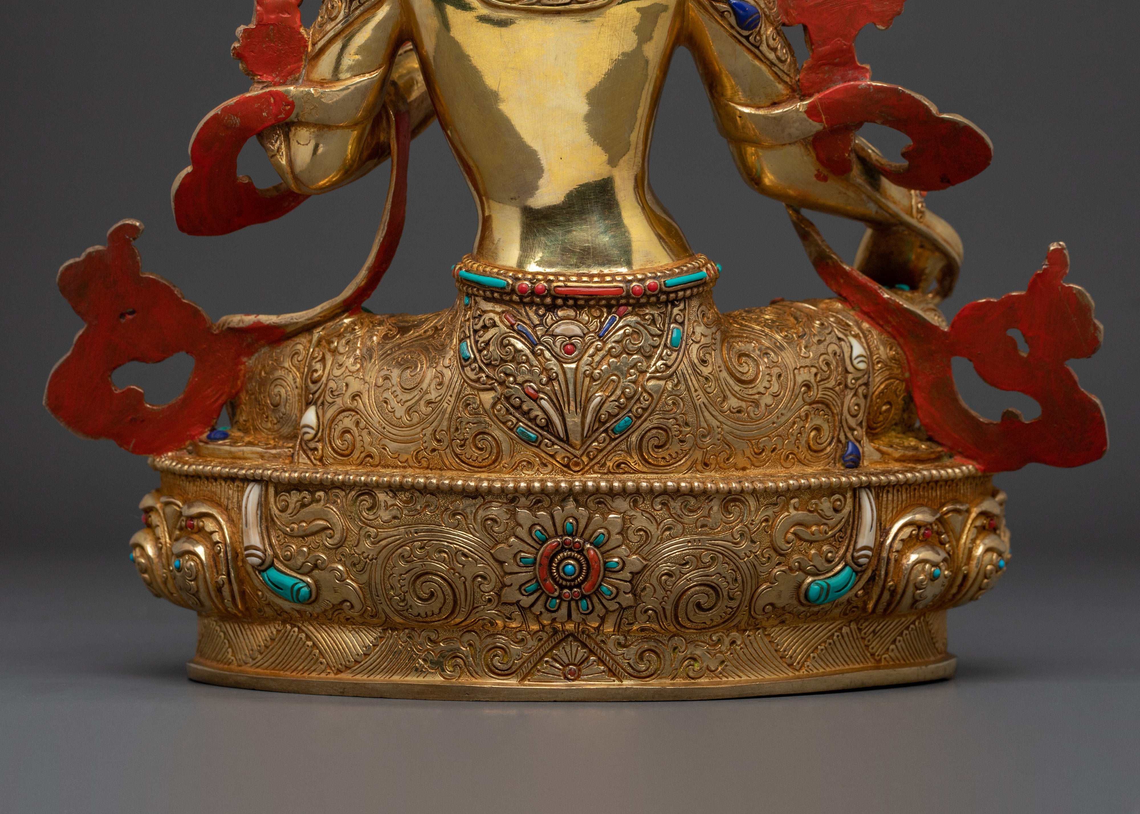 Goddess Green Tara Statue | Mother Figurine
