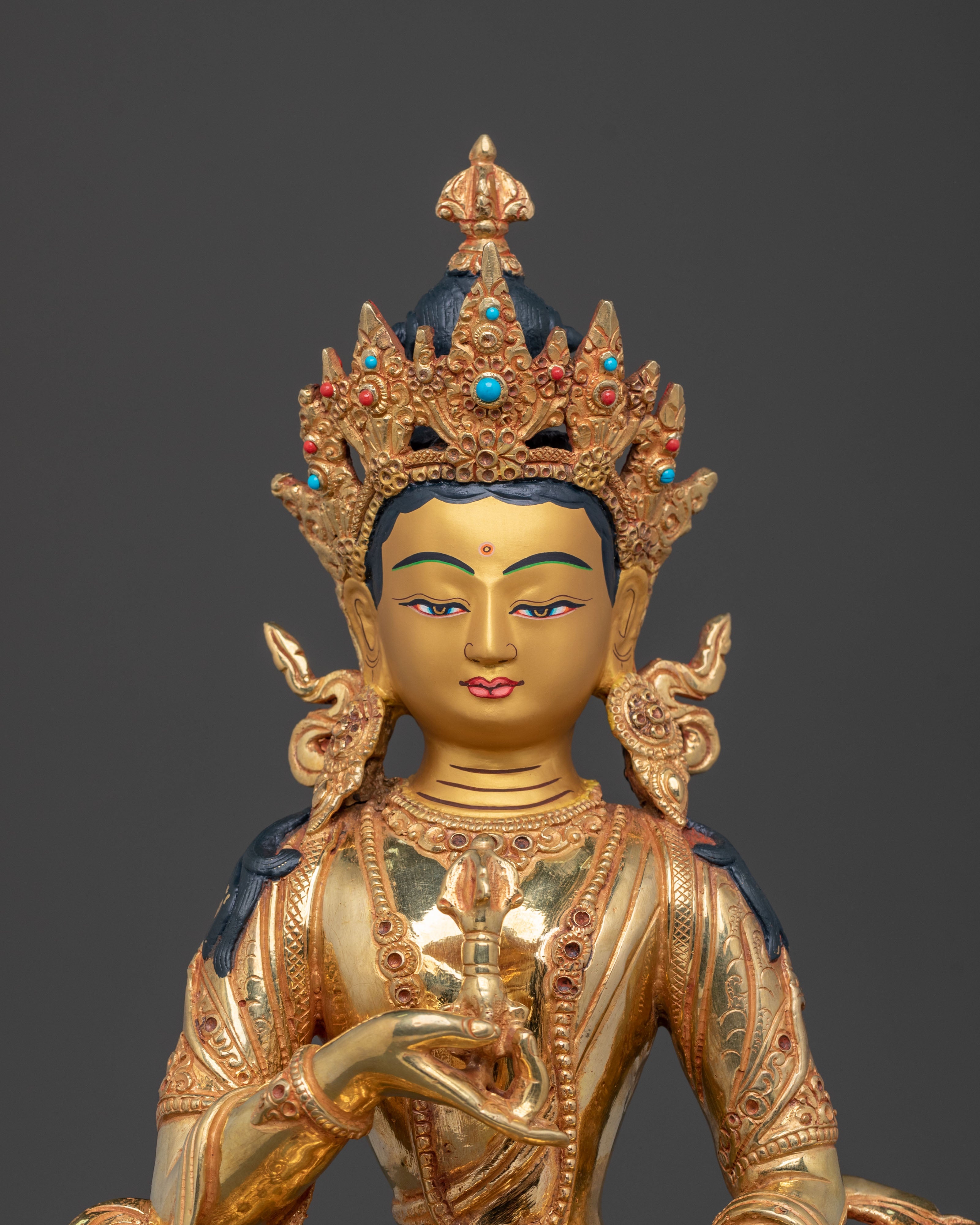 Vajrasattva Spiritual Statue: Altar Home Decor