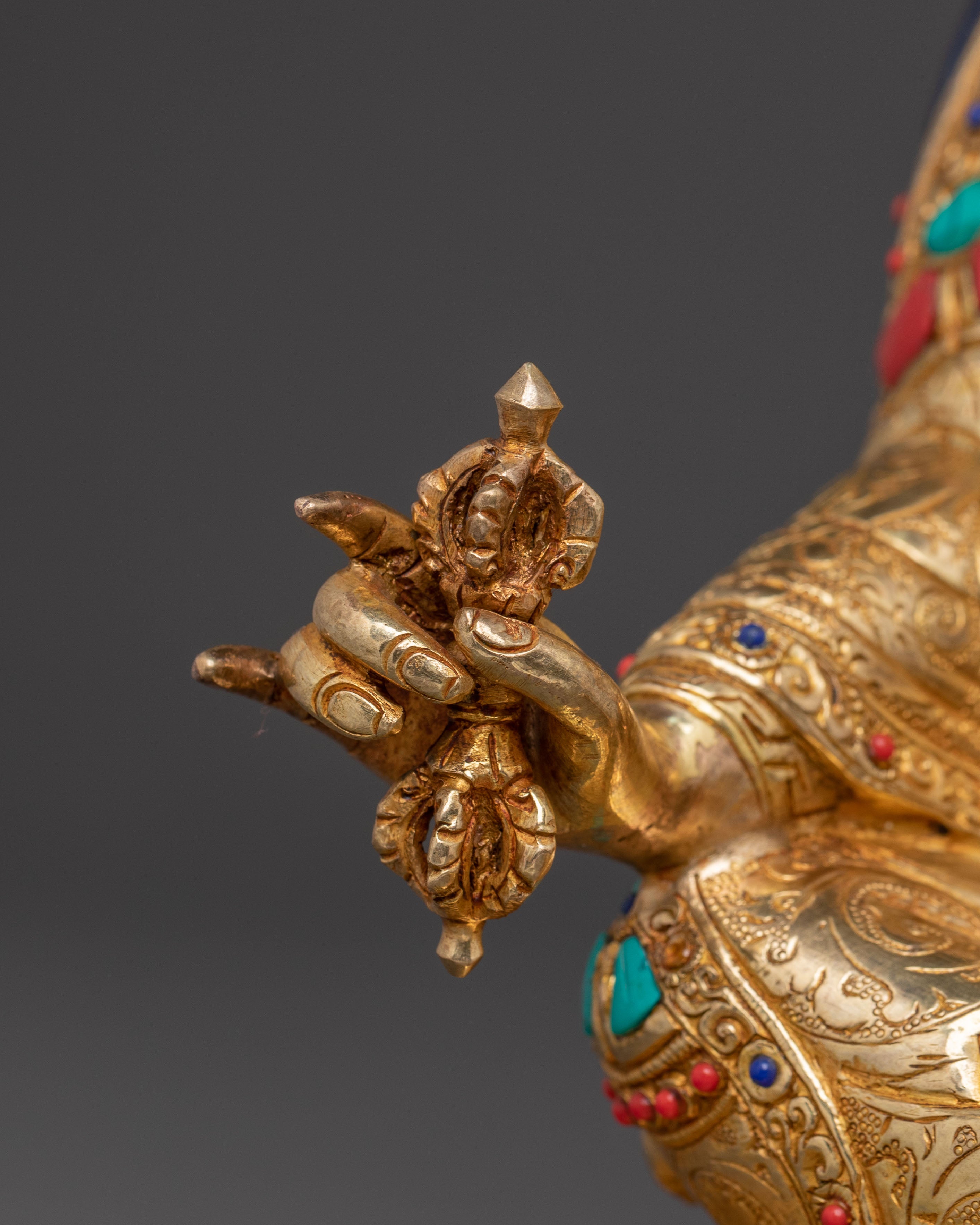 Sacred Guru Rinpoche Statue for Meditation