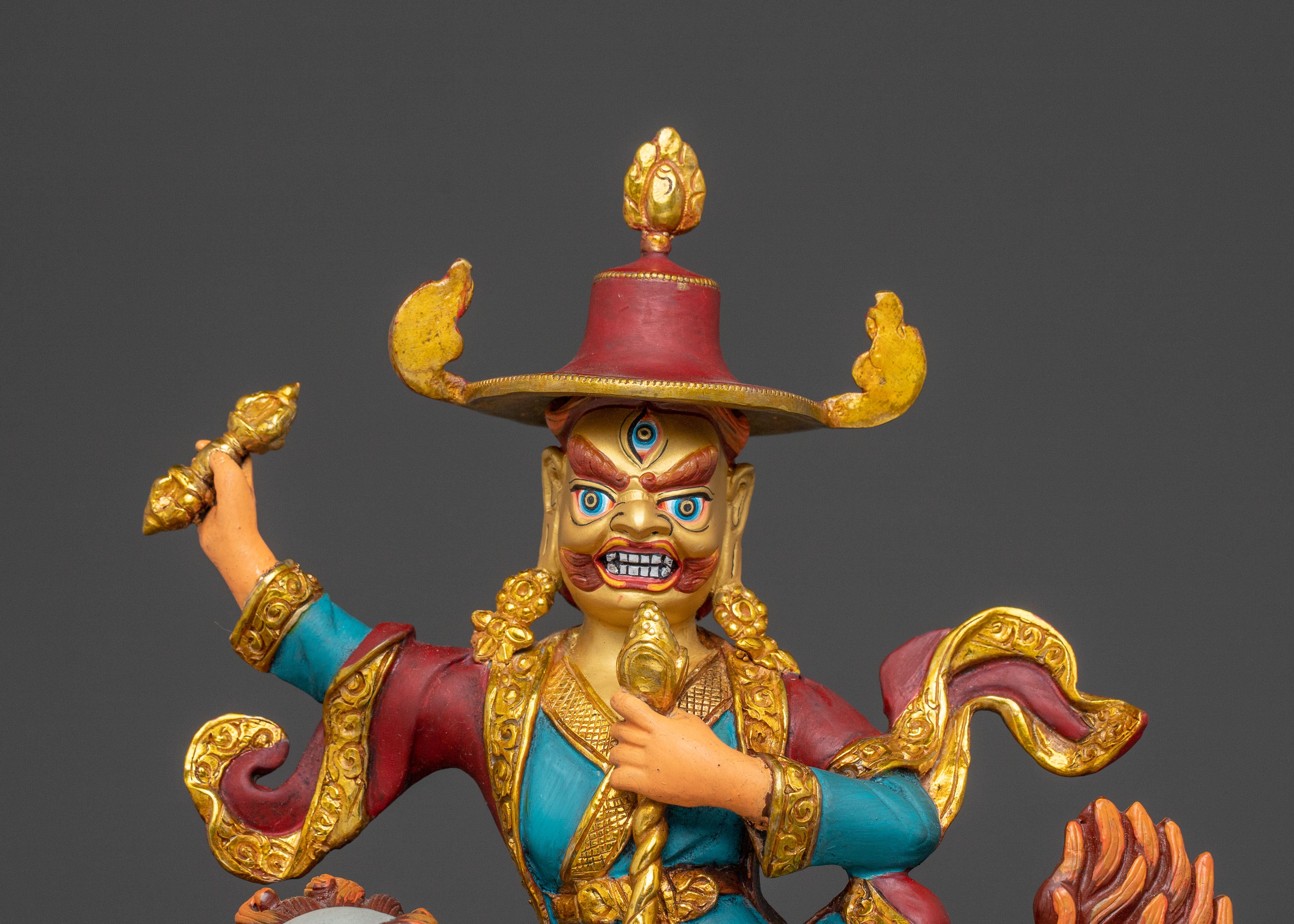 Dorje Legpa Spiritual Statue | Wrathful Protector