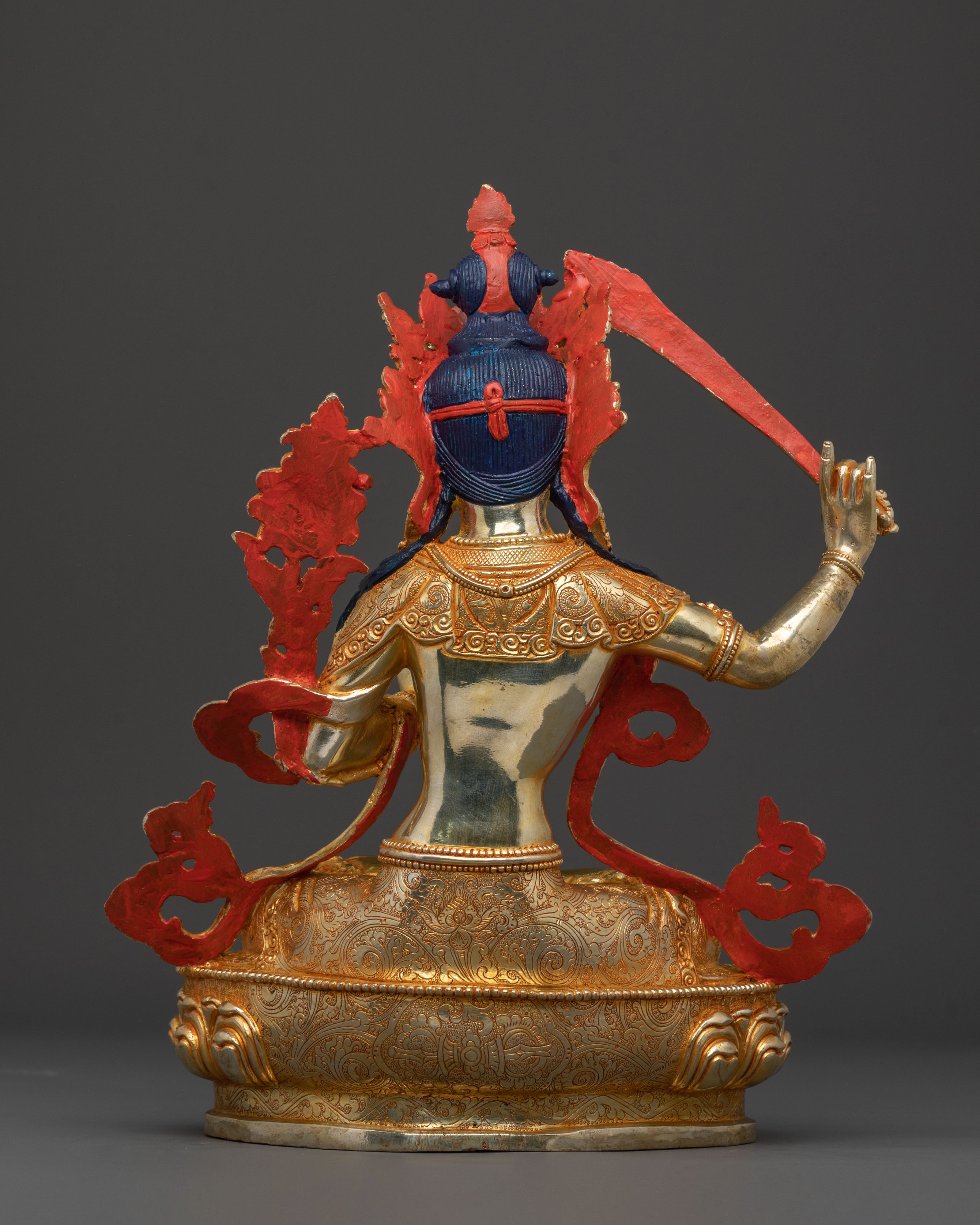 Majestic Manjushri Statue | Idol of Knowledge