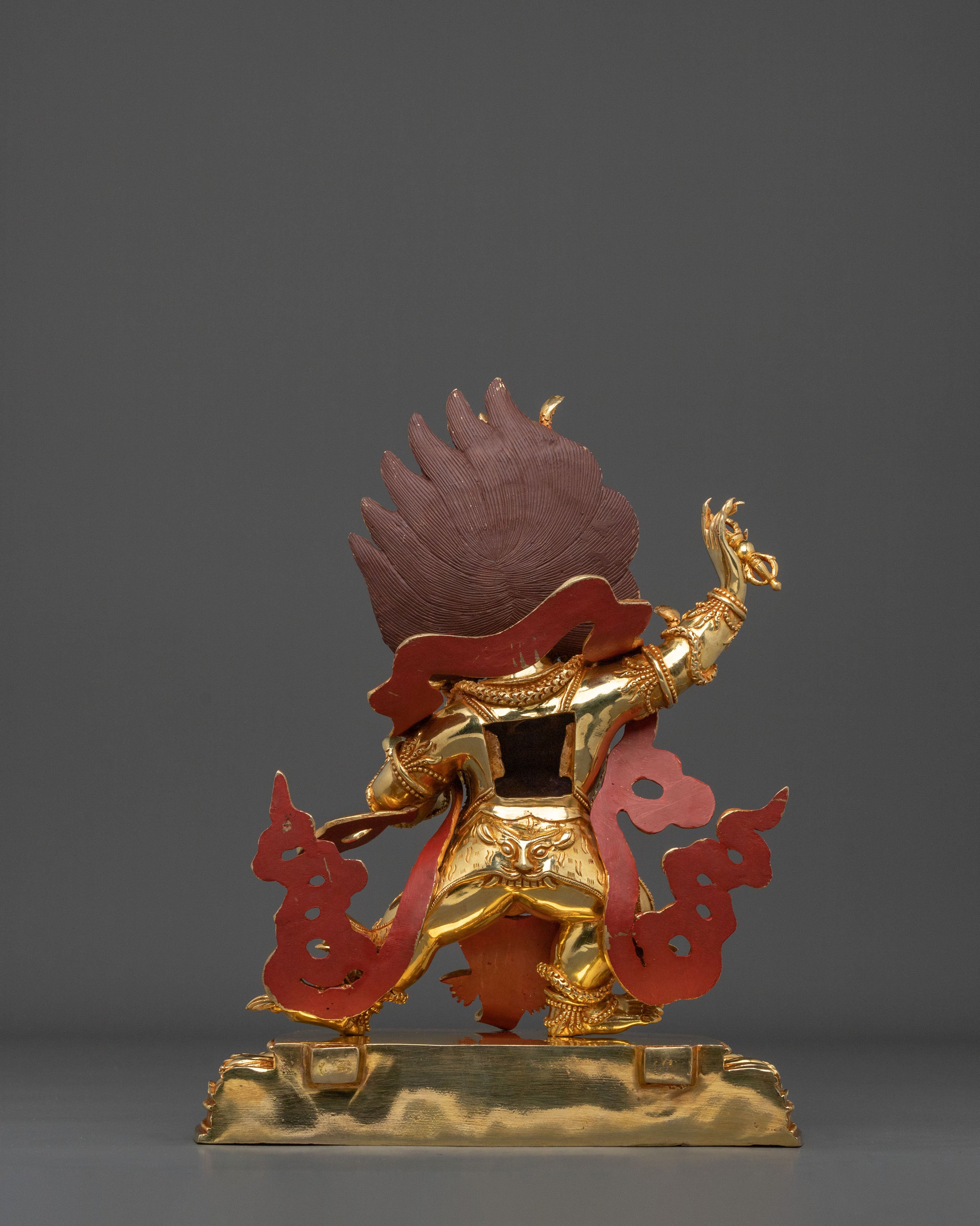Handcrafted Vajrapani Figurine | Tibetan Buddhist Protector Deity Statue