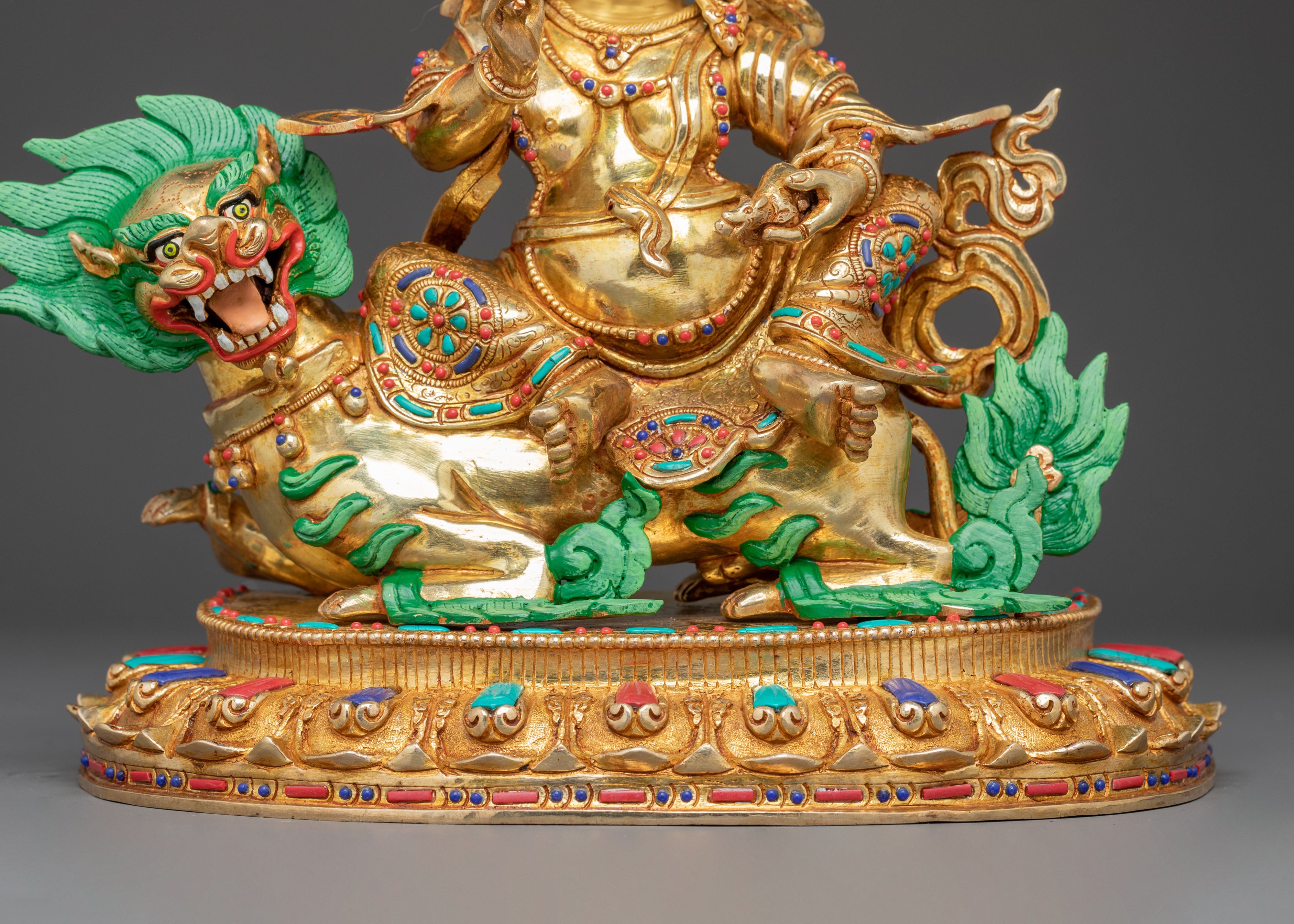 Namtoshe Prosperity Deity Statue | Copper Masterpiece