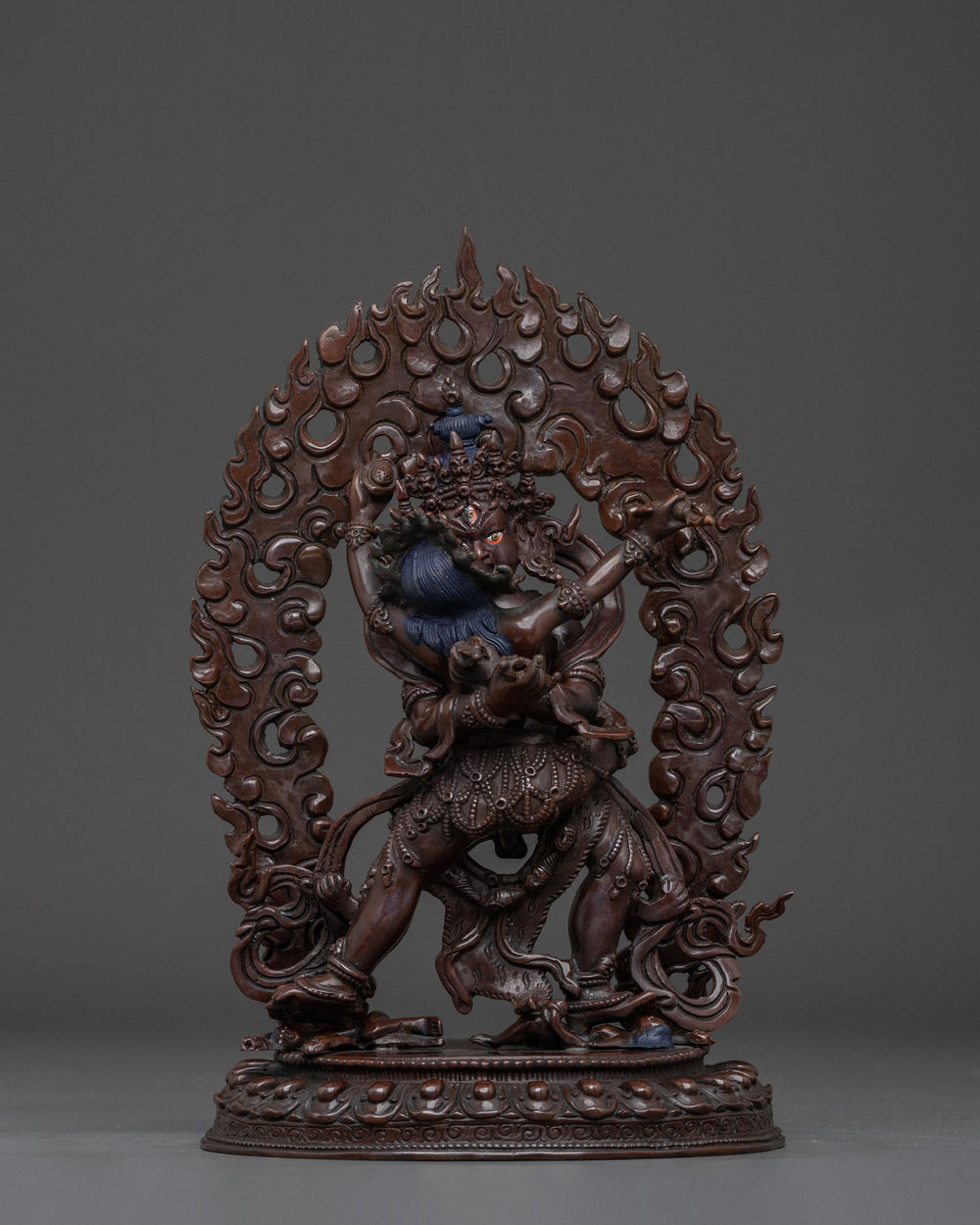Chakrasamvara With Vajravarahi Statue 