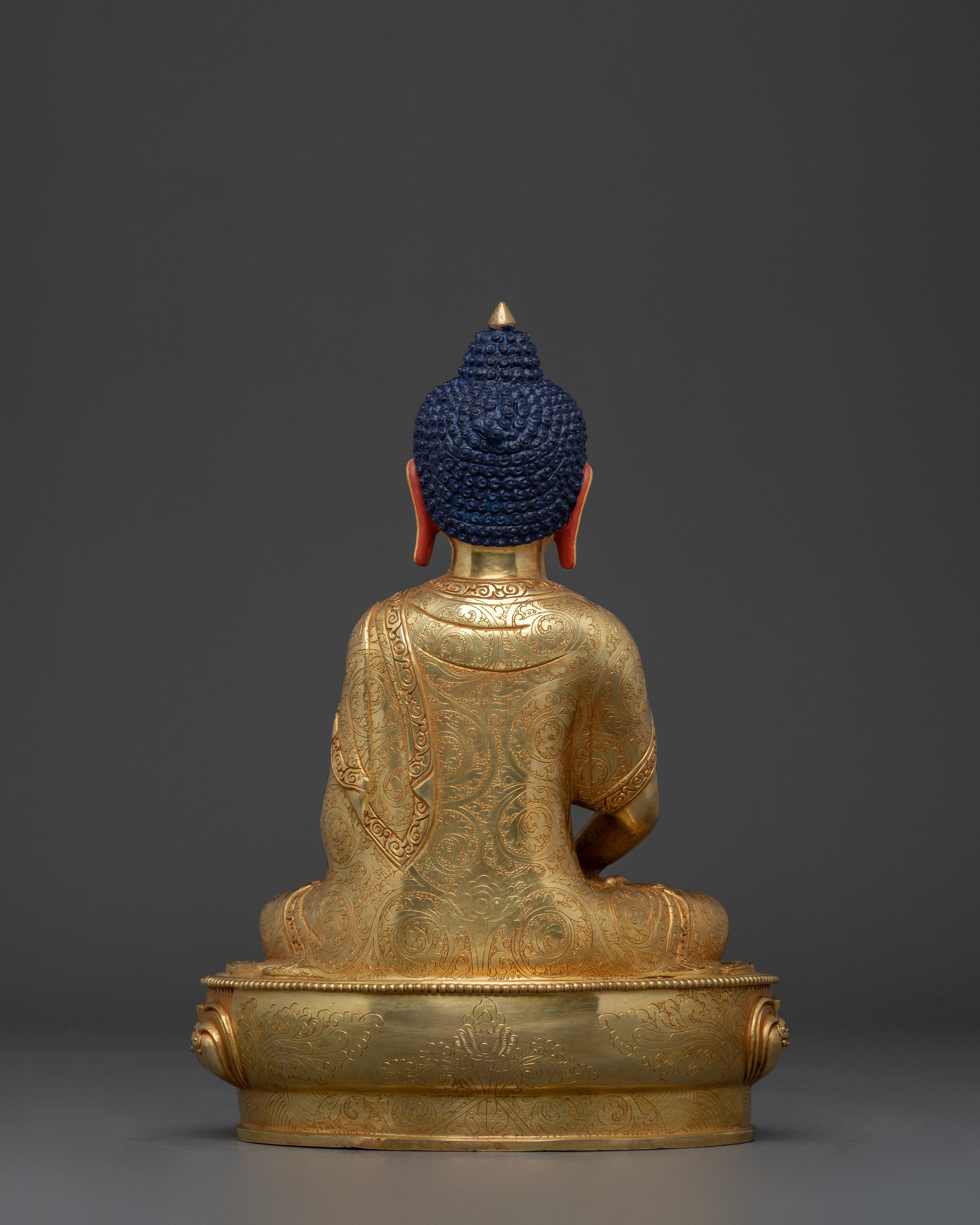 Handmade Amitabha Buddha Peaceful Statue | Buddhist Artwork