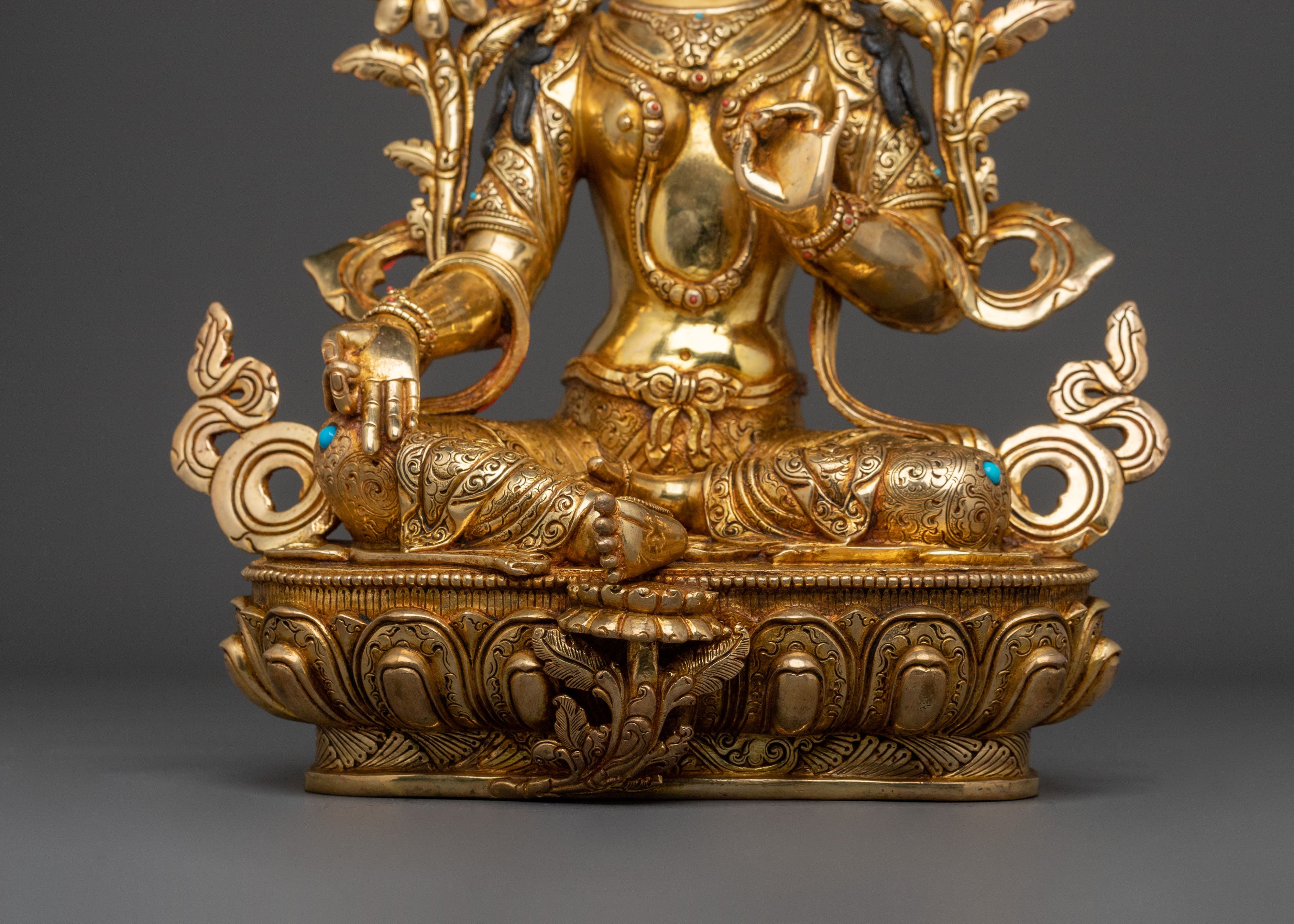 Green Tara Statue | Buddhist Goddess of Protection
