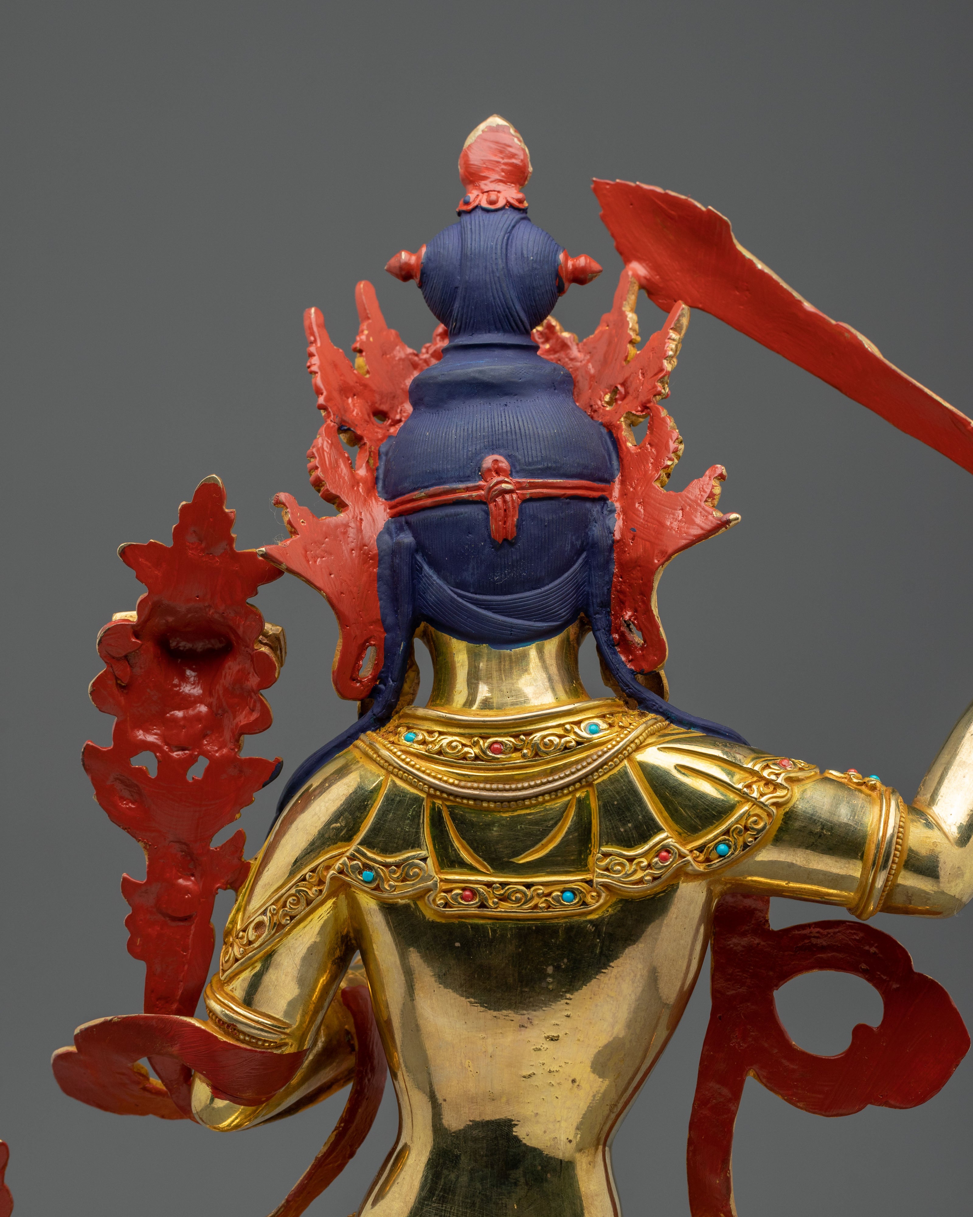 Manjushri Sacred Copper Sculpture | Bodhisattva of Wisdom