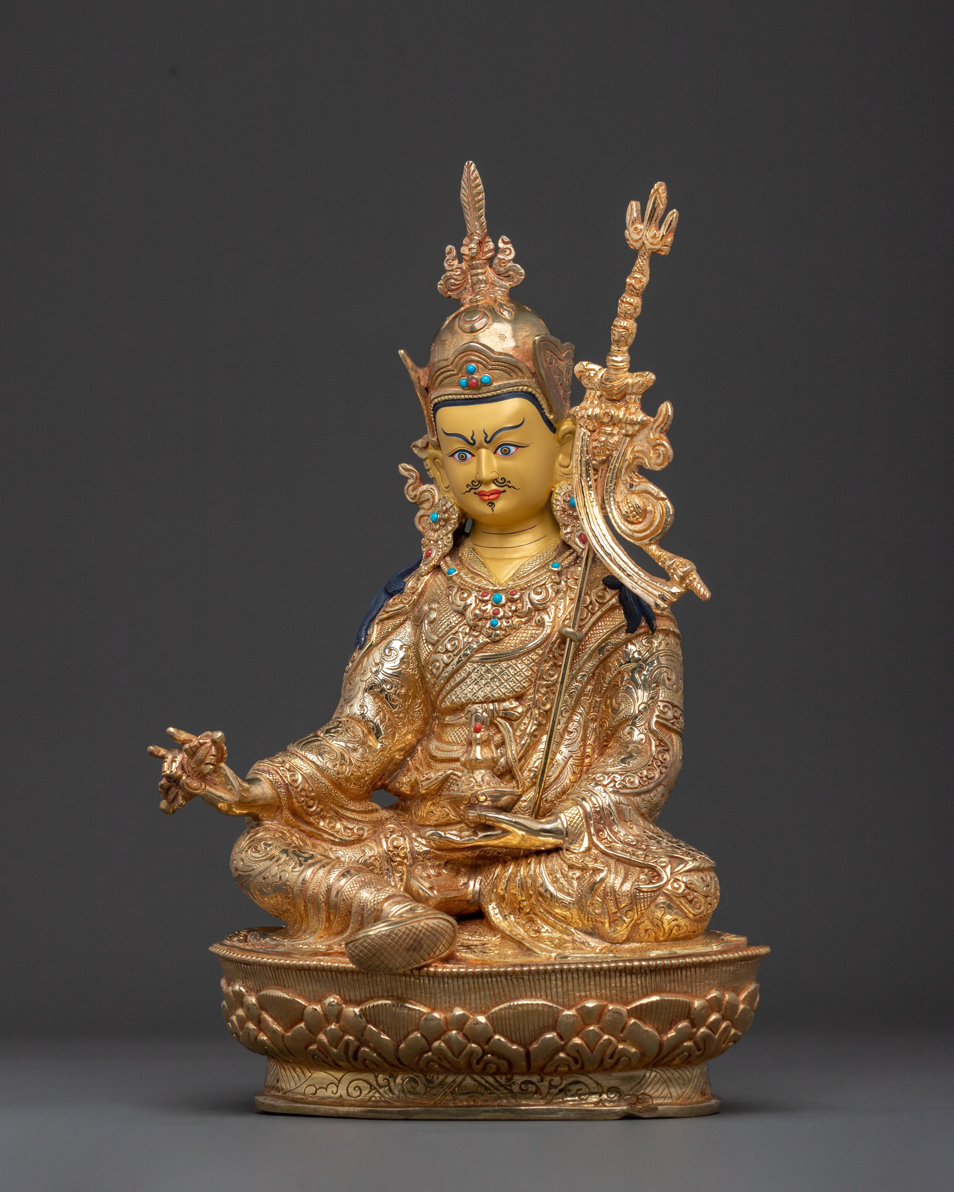 Padmasambhava Lotus Born Sacred Statue