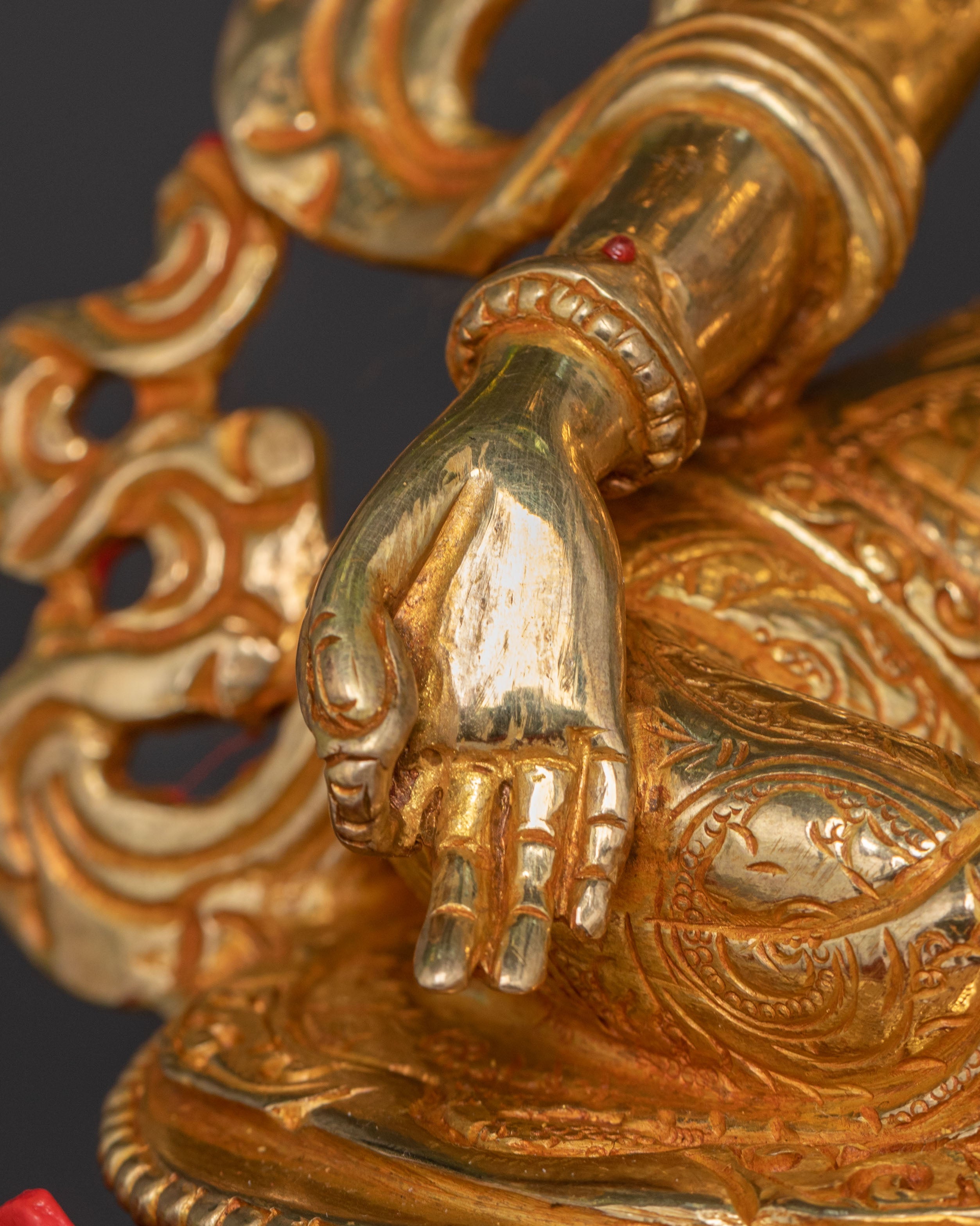 21 Tara Spiritual Statue Set | 24k Gold Gilded Figures