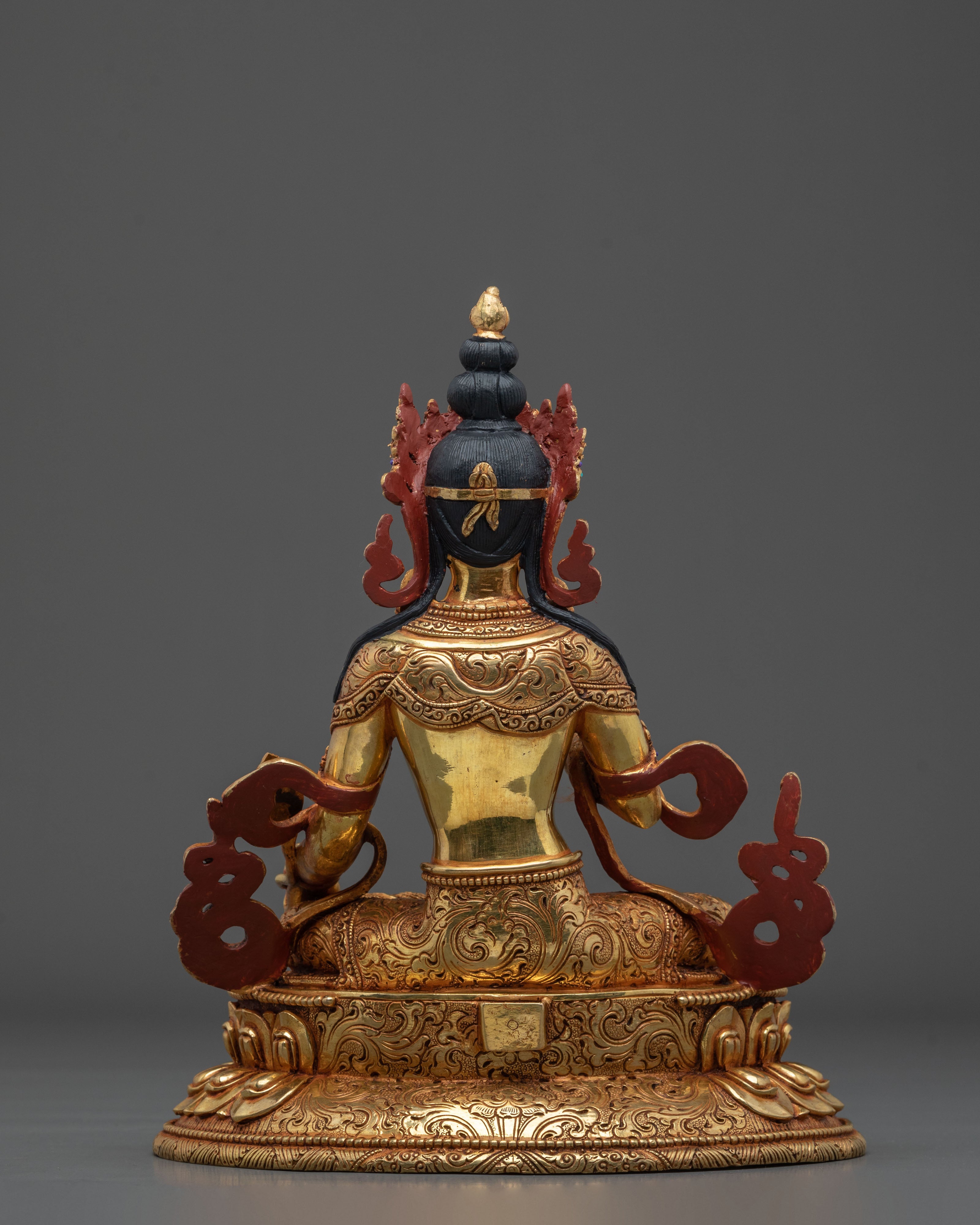 Kshitigarbha Spiritual Copper Statue | Symbol of Compassion